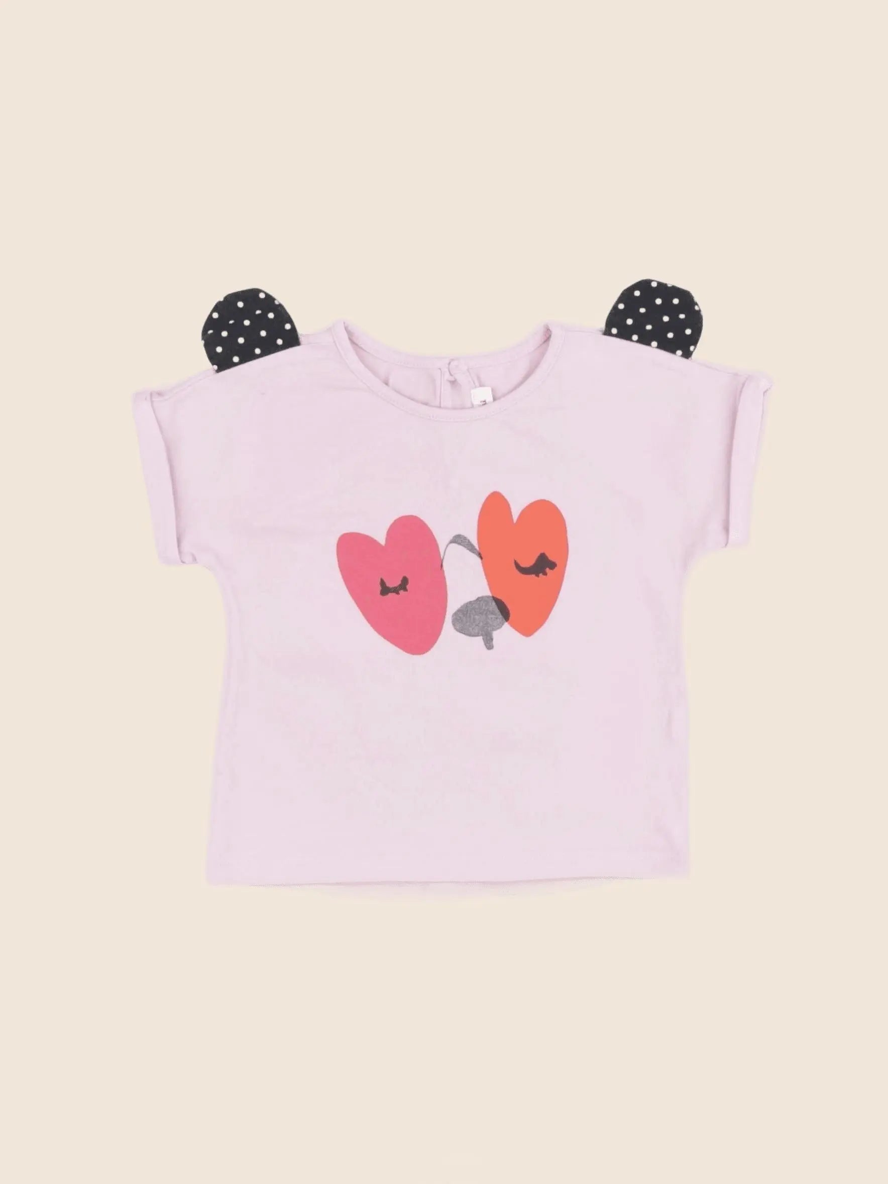 Catimini - tee-shirt rose - 18 mois
