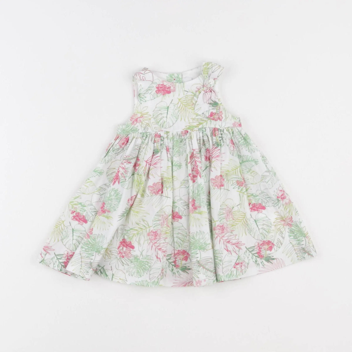 Tartine & Chocolat - robe vert - 6 mois