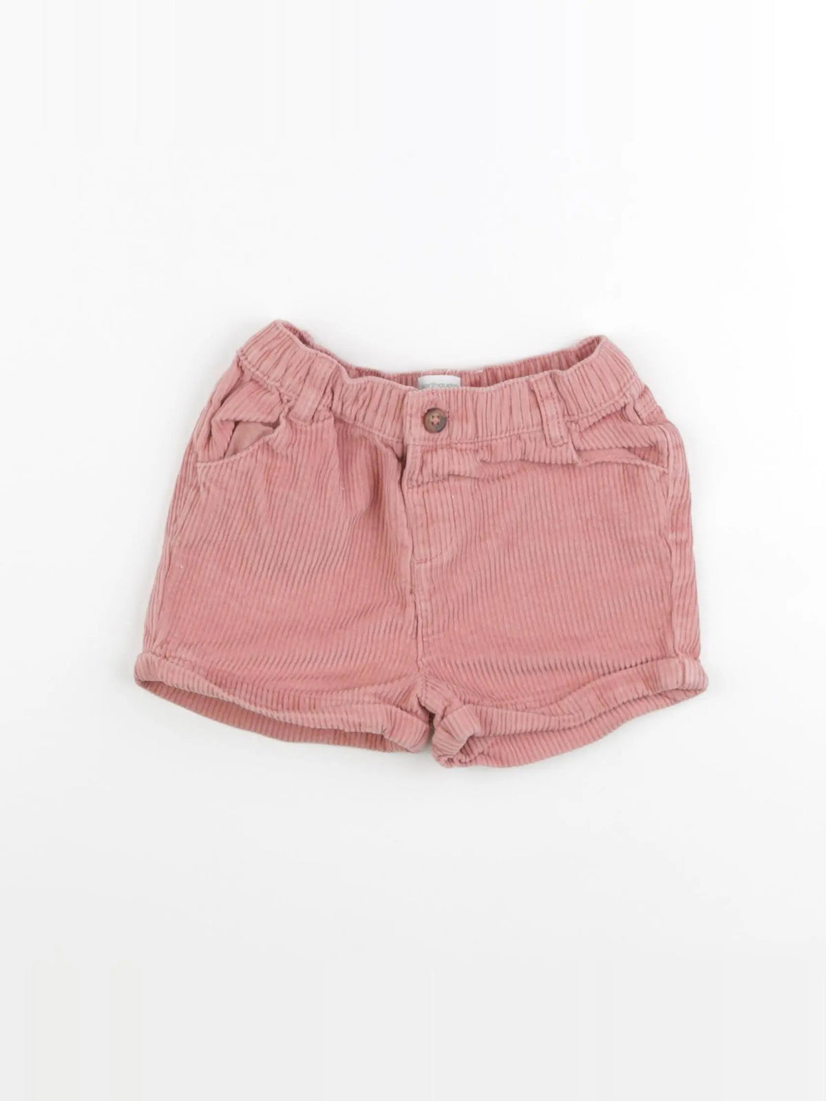 Vertbaudet - short rose - 24 mois