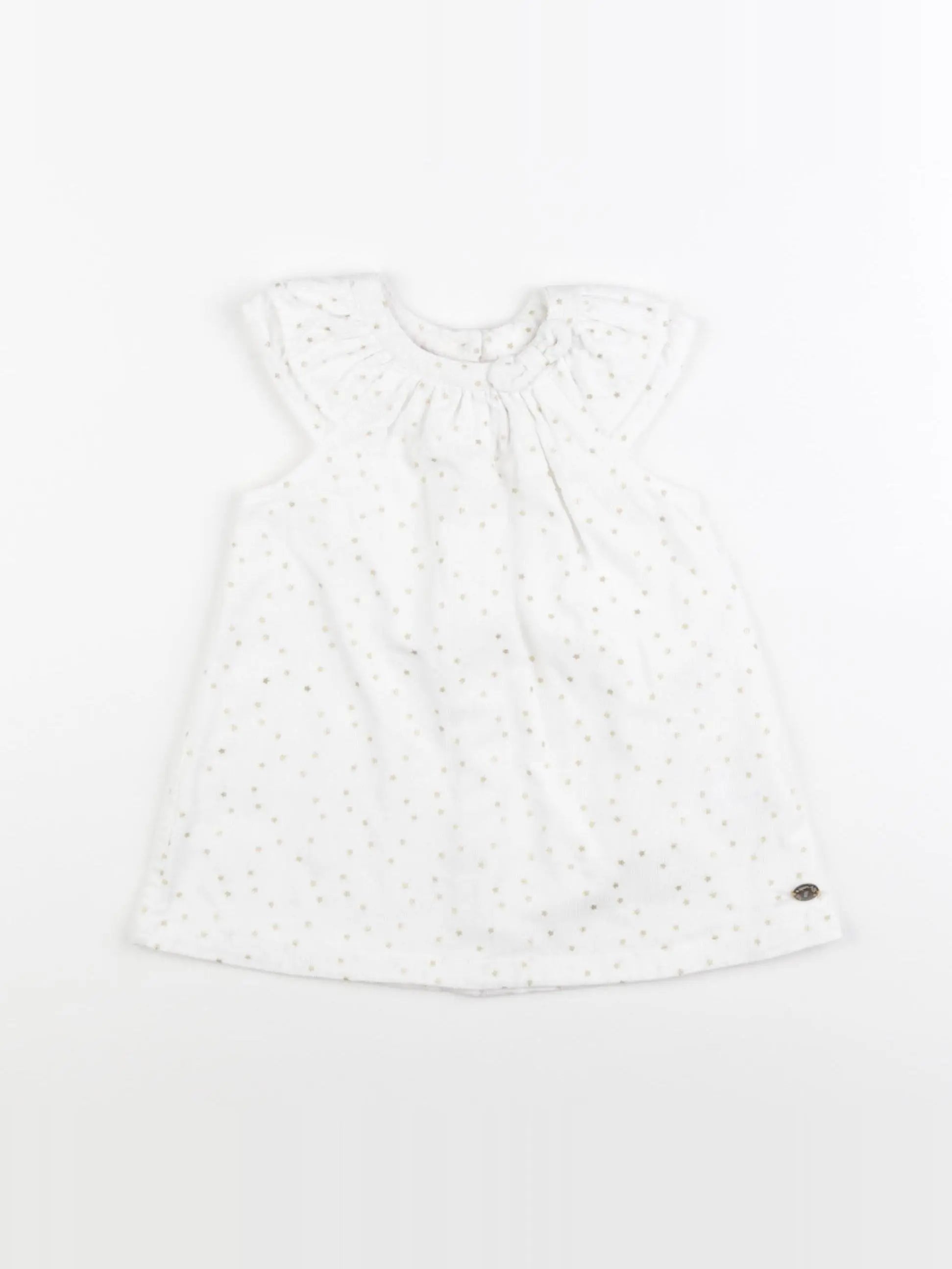 DPAM - robe blanc - 6 mois