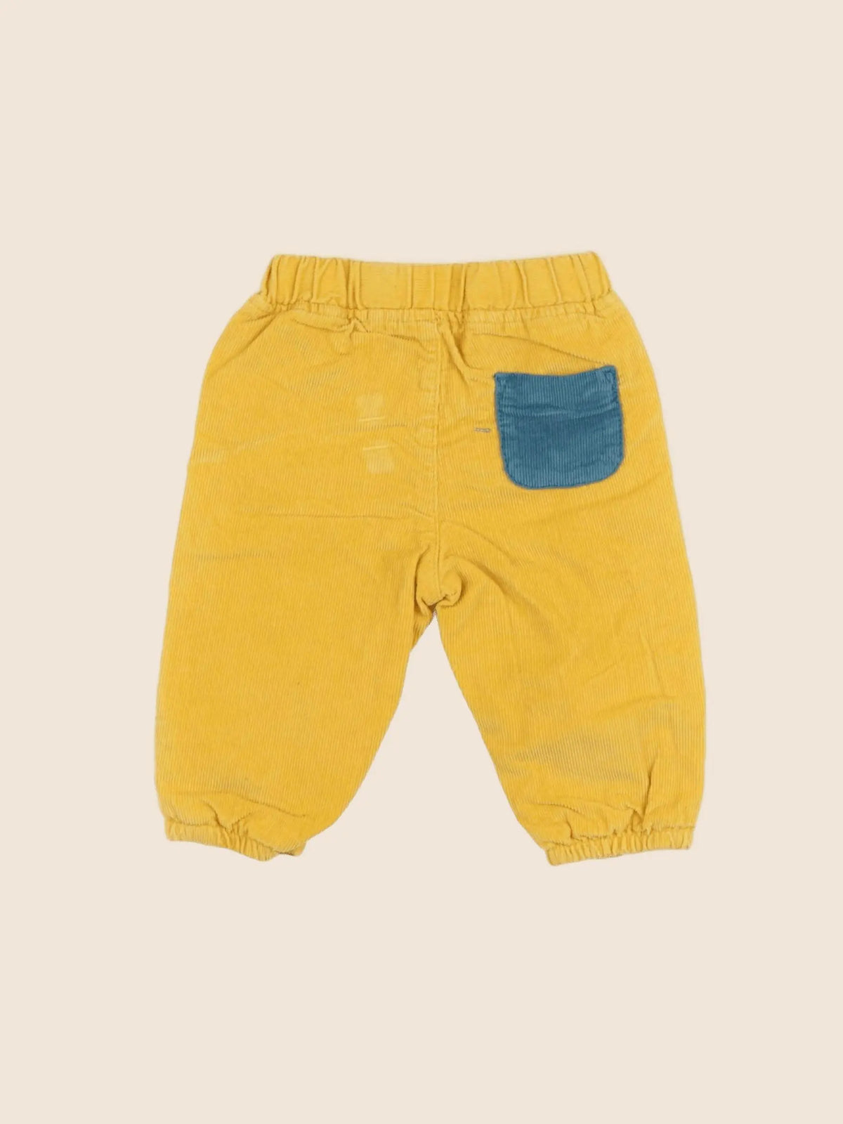 DPAM - pantalon jaune - 6 mois