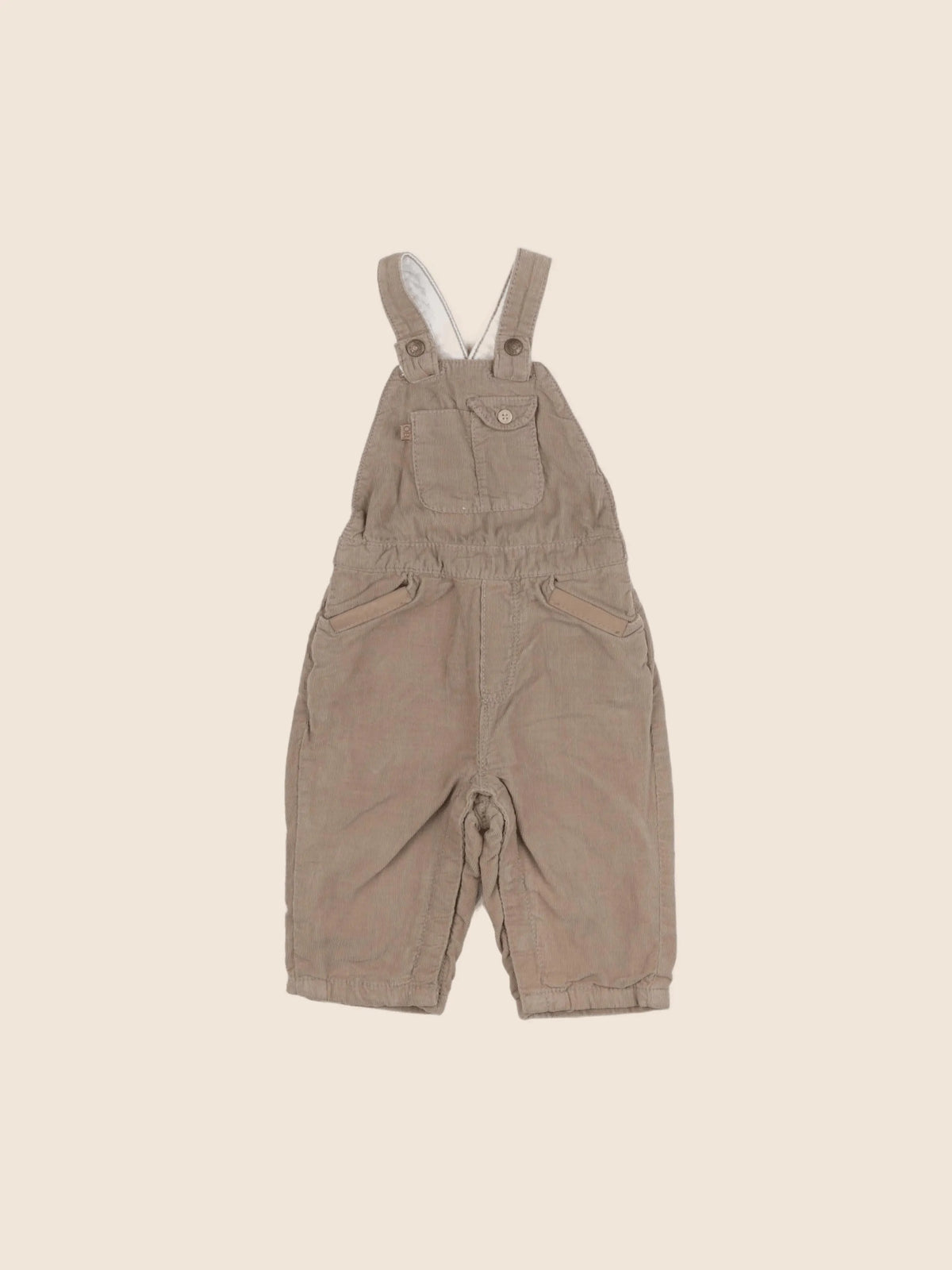 Obaïbi - salopette marron - 6 mois
