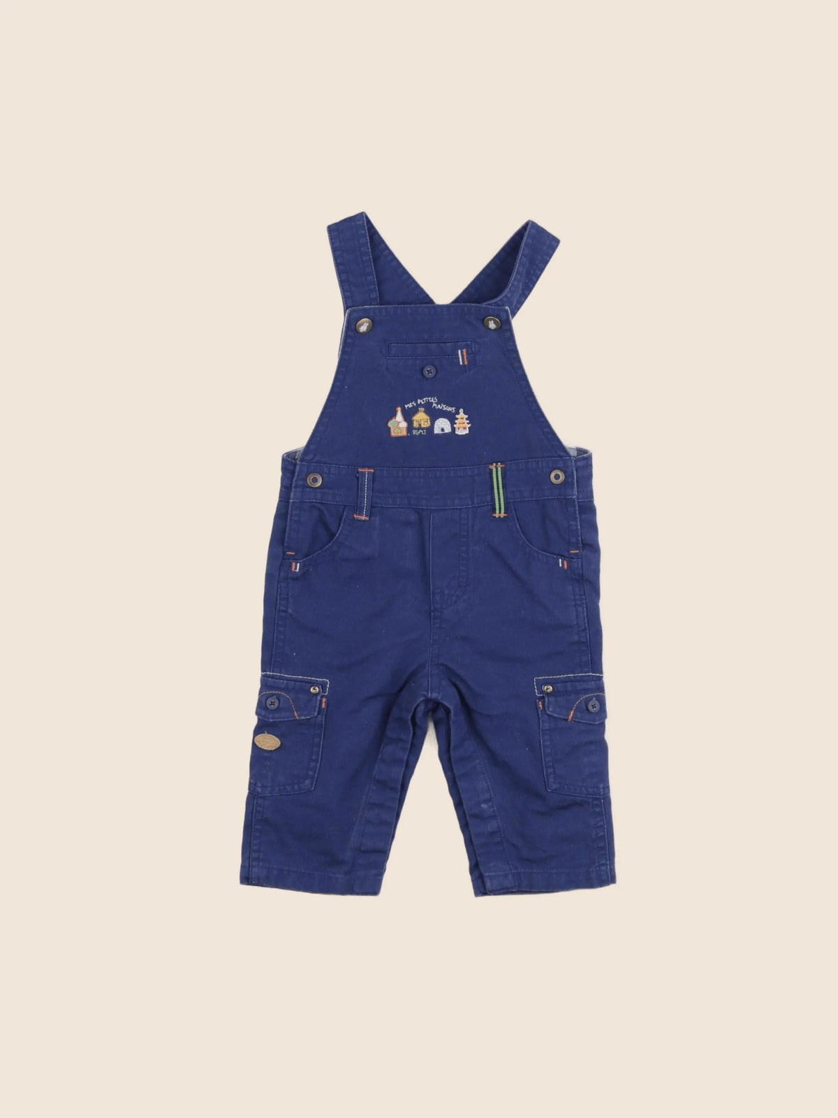 Sergent Major - salopette bleu - 6 mois