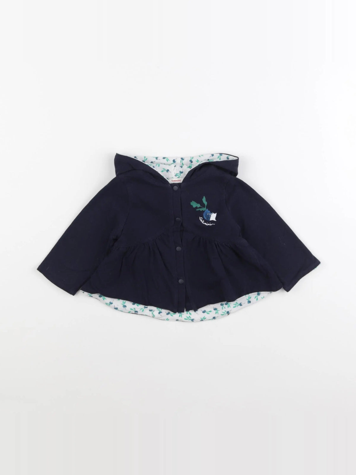 Catimini - sweat bleu - 6 mois