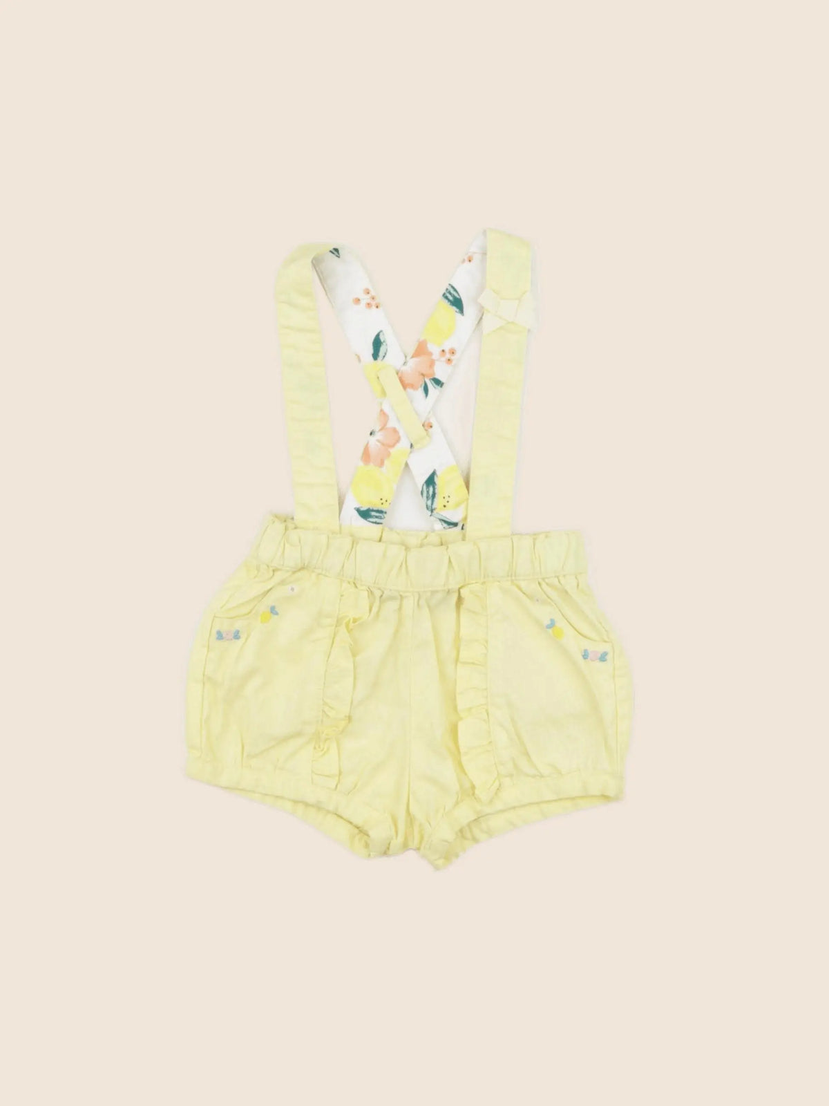Sergent Major - short jaune - 3 mois