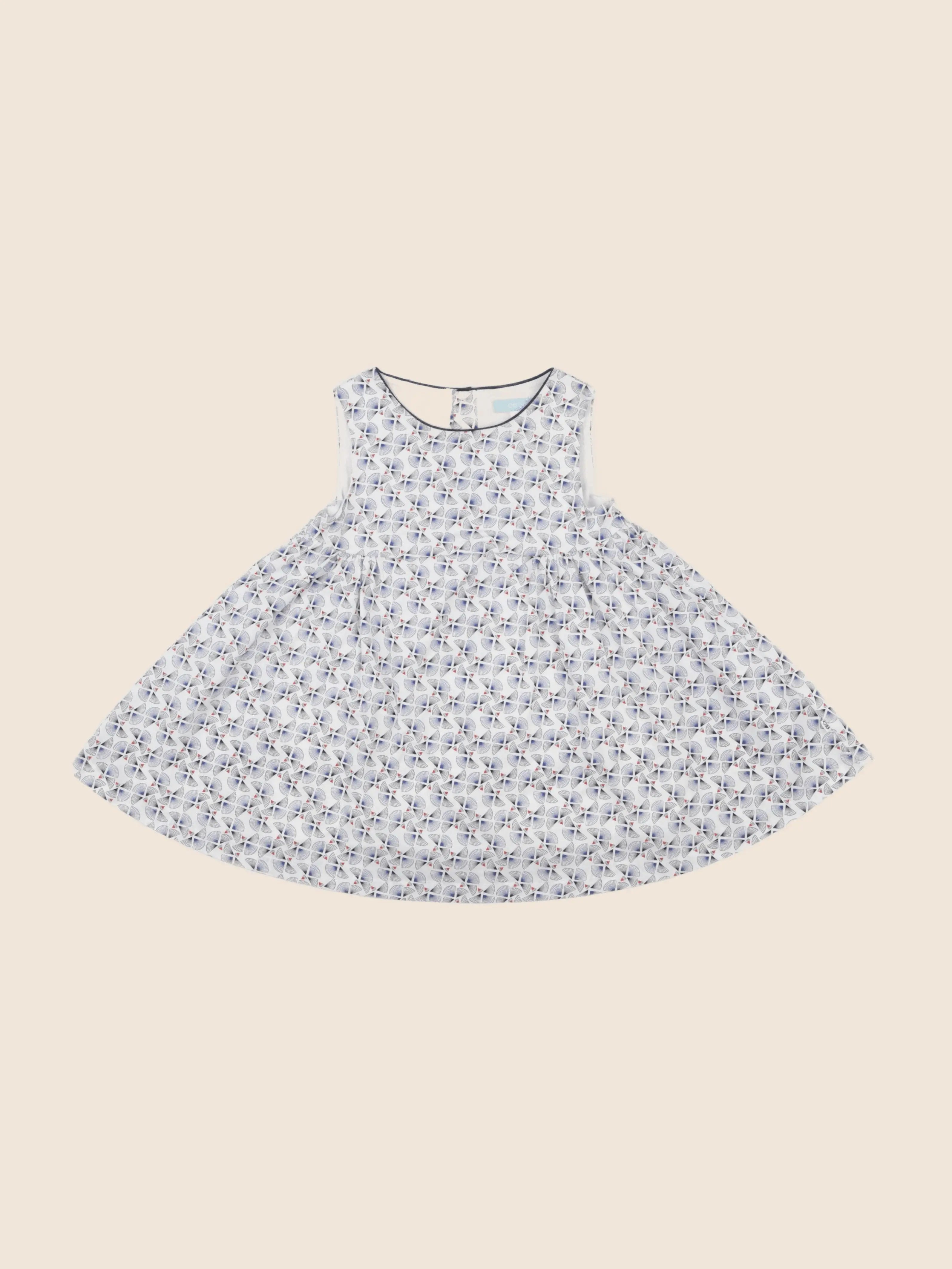 Obaïbi - robe bleu - 12 mois