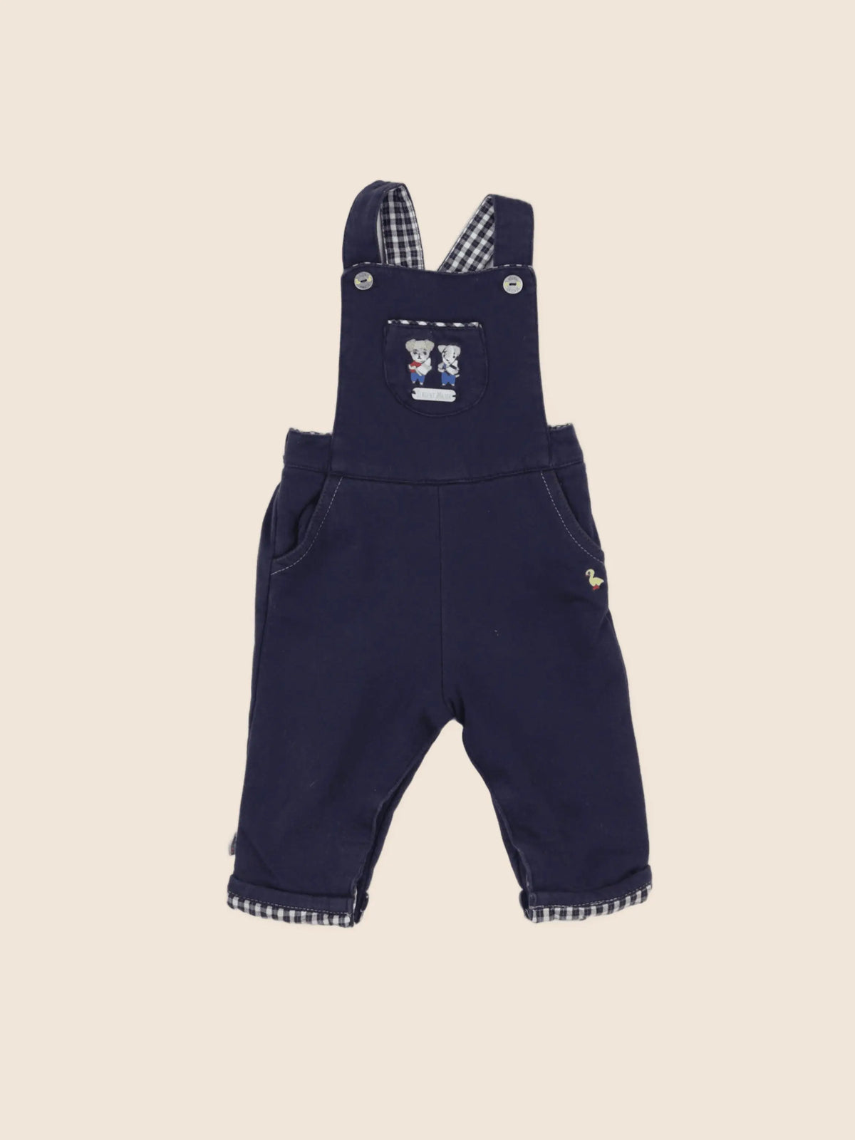 Sergent Major - salopette bleu - 6 mois