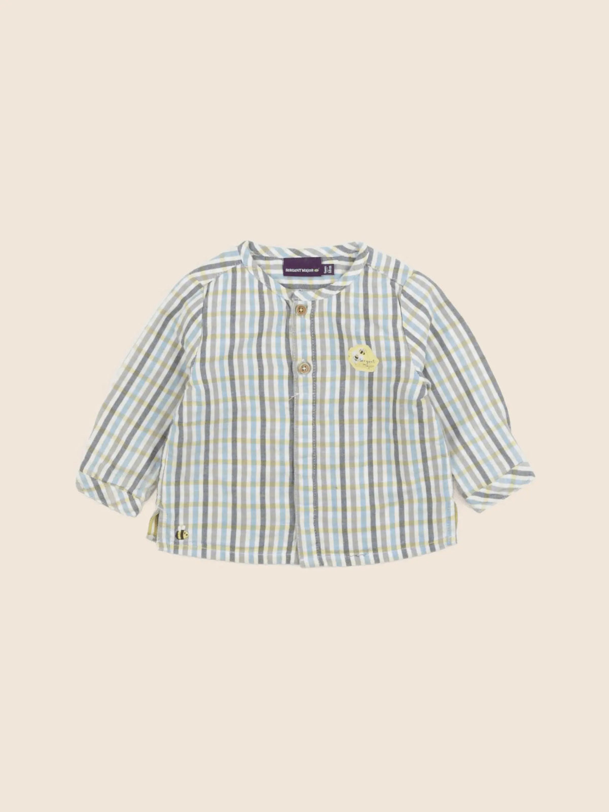 Sergent Major - chemise multicolore - 6 mois