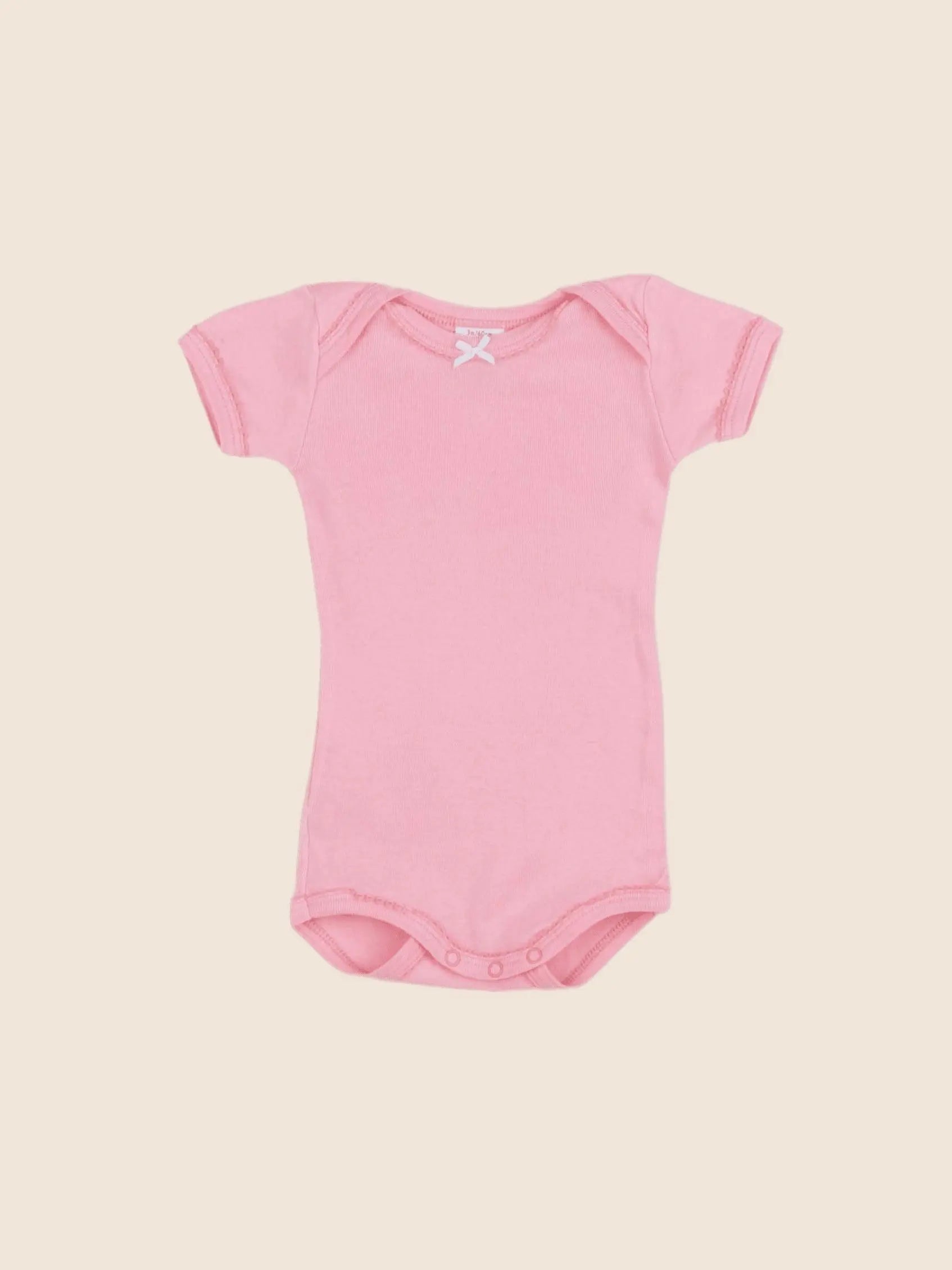 Petit Bateau - body rose - 3 mois