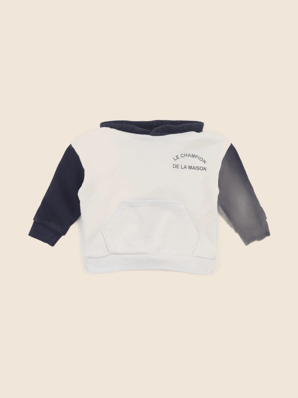 Mango - sweat bleu - 9/12 mois