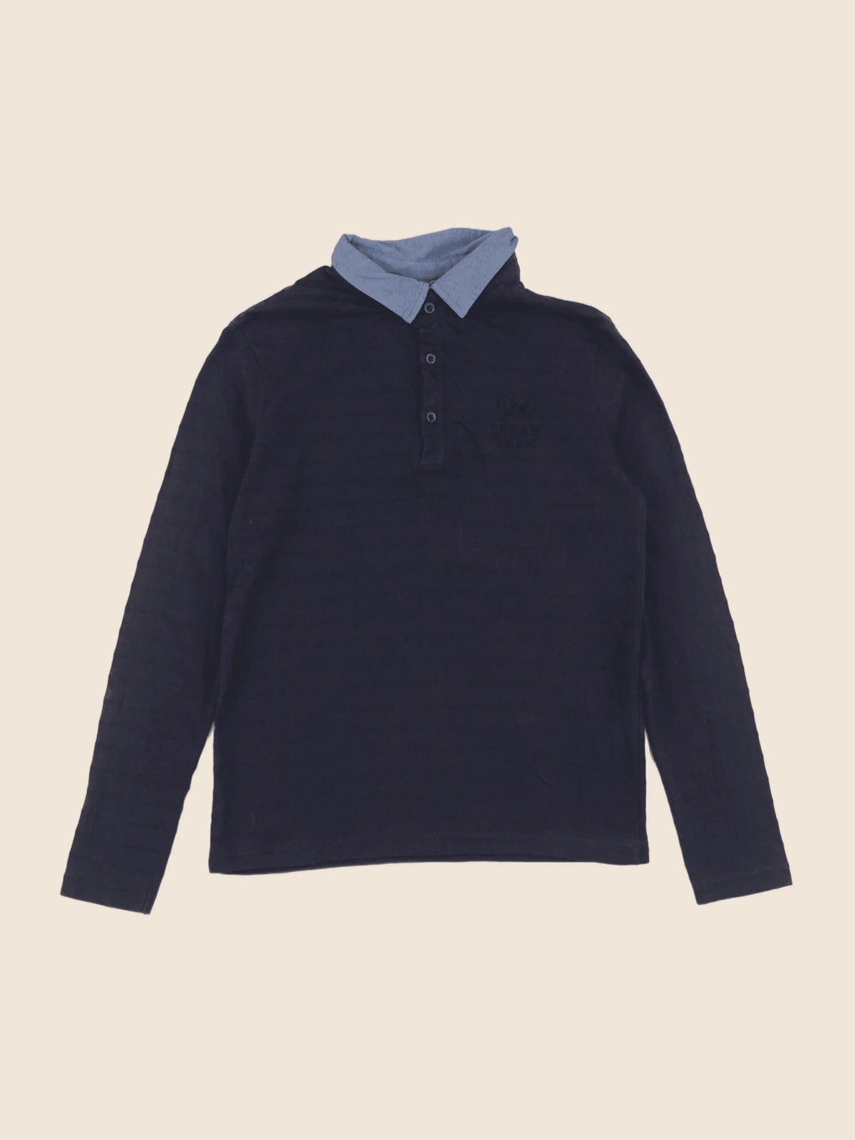 IKKS - polo bleu - 12 ans