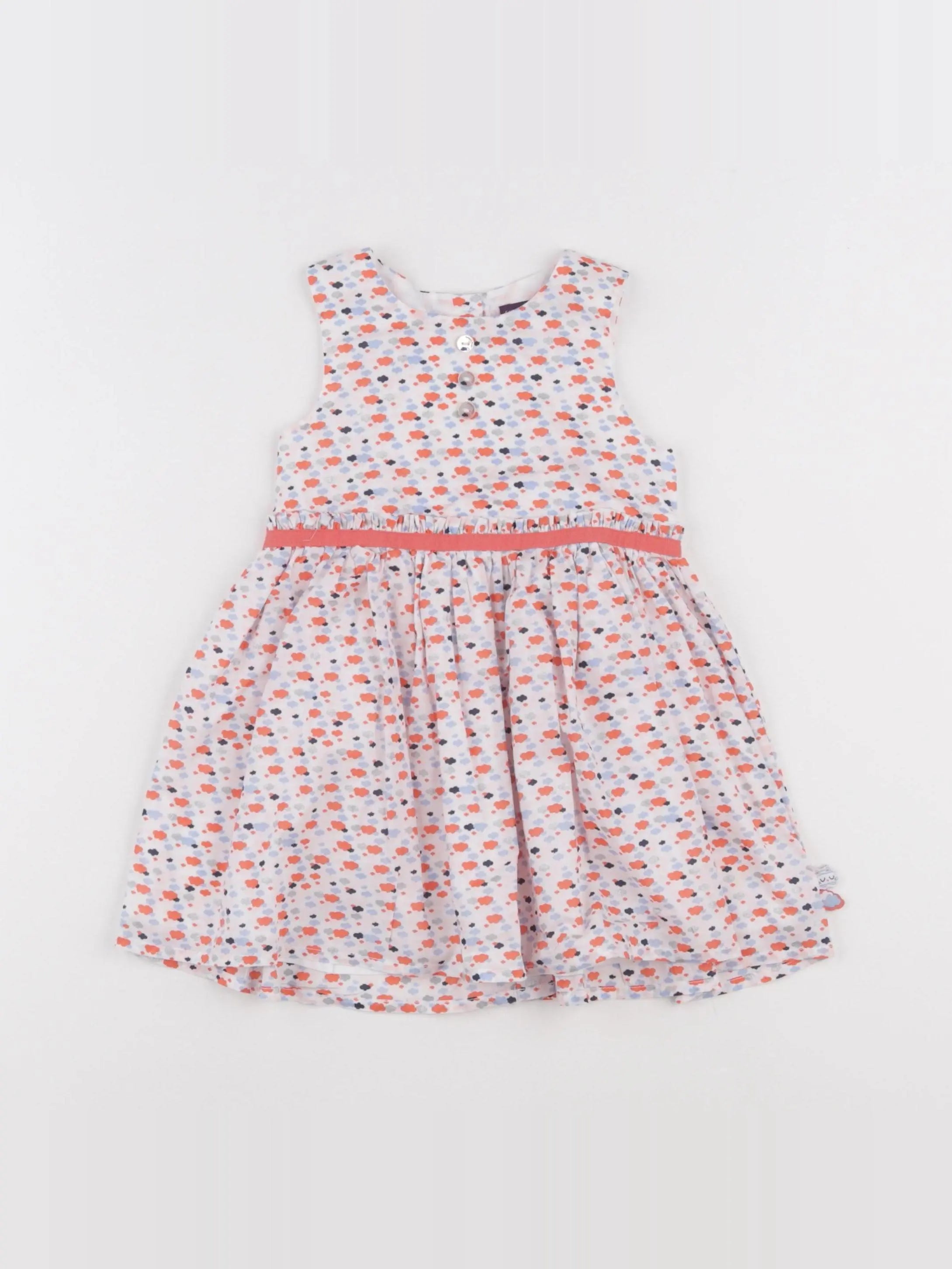 Sergent Major - robe multicolore - 12 mois