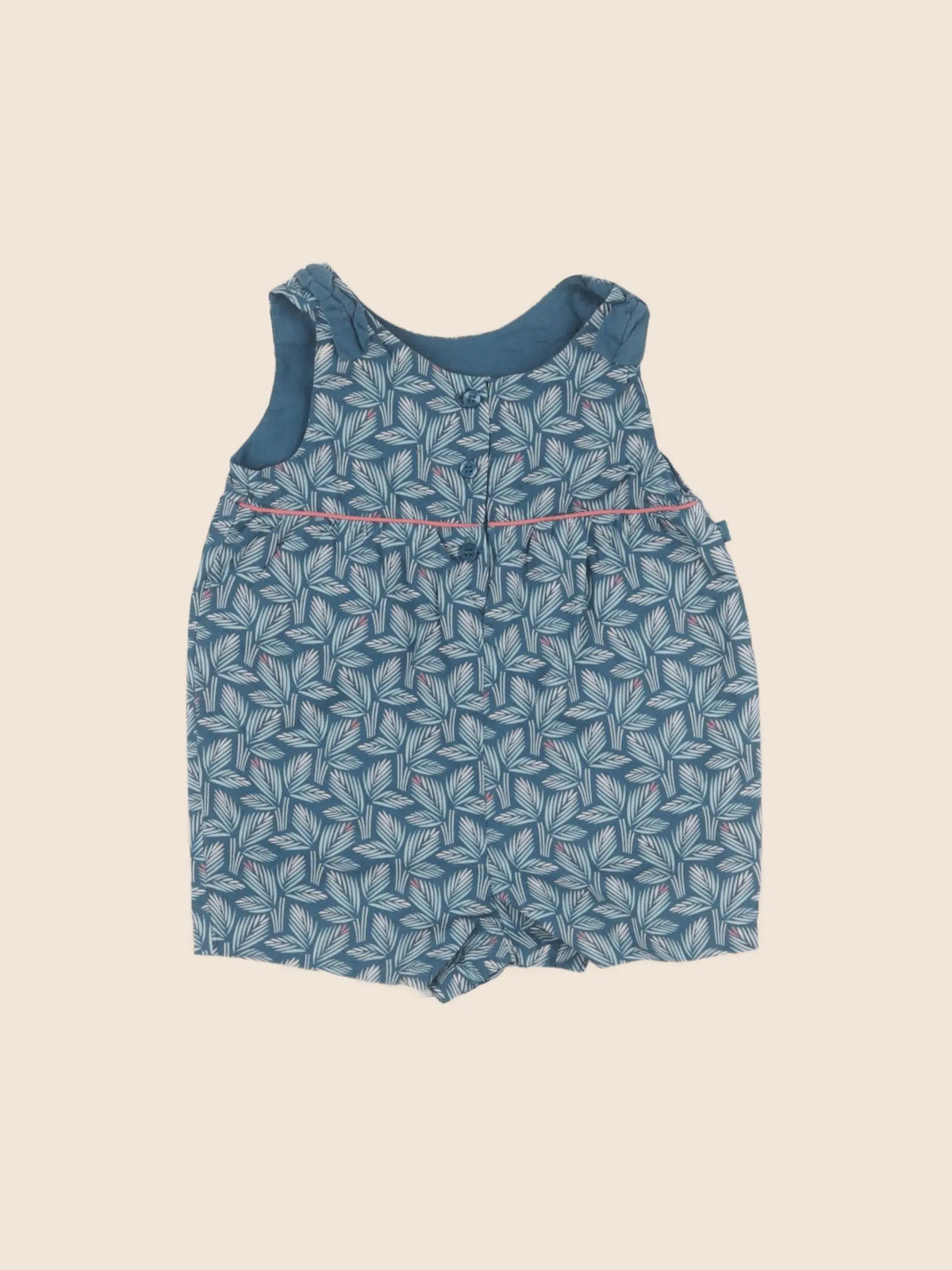 Obaïbi - combinaison bleu - 6 mois