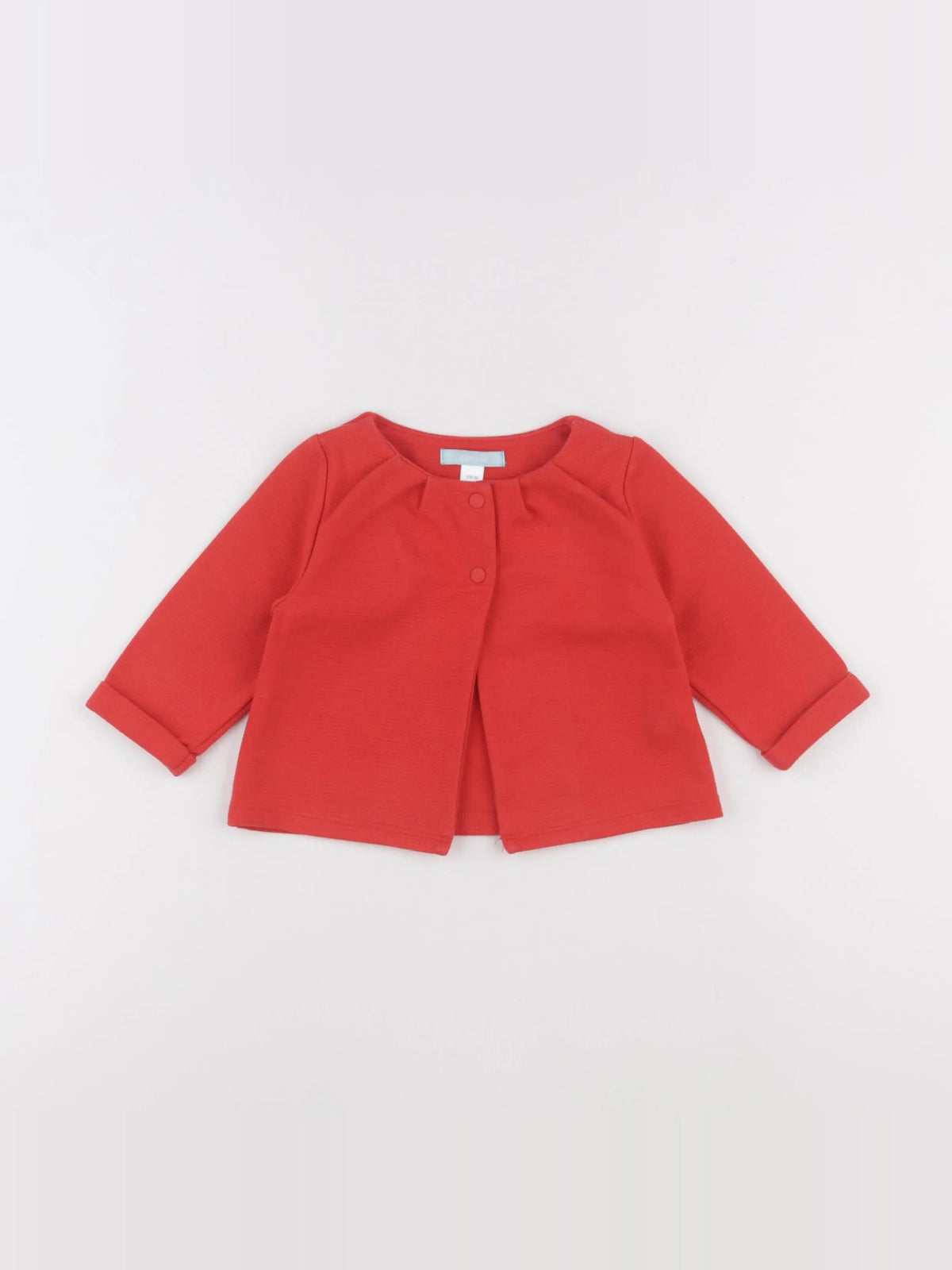 Obaïbi - gilet rouge - 6 mois