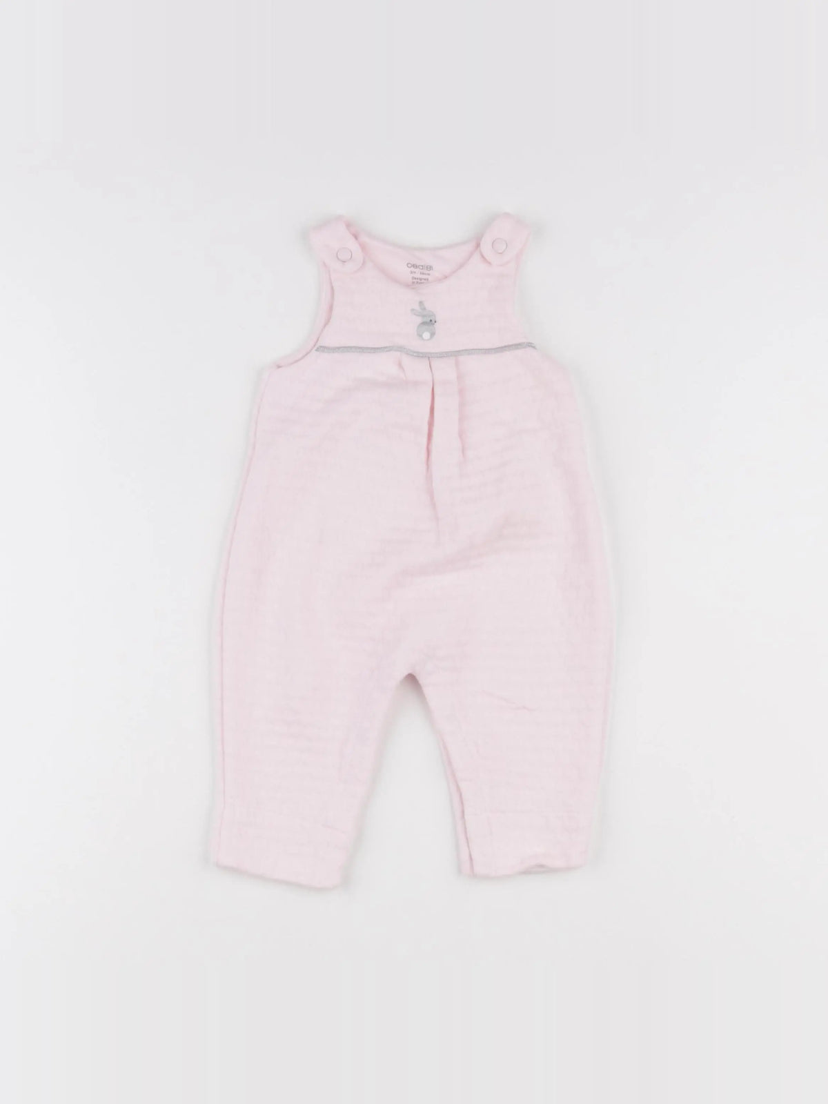 Obaïbi - salopette rose - 3 mois