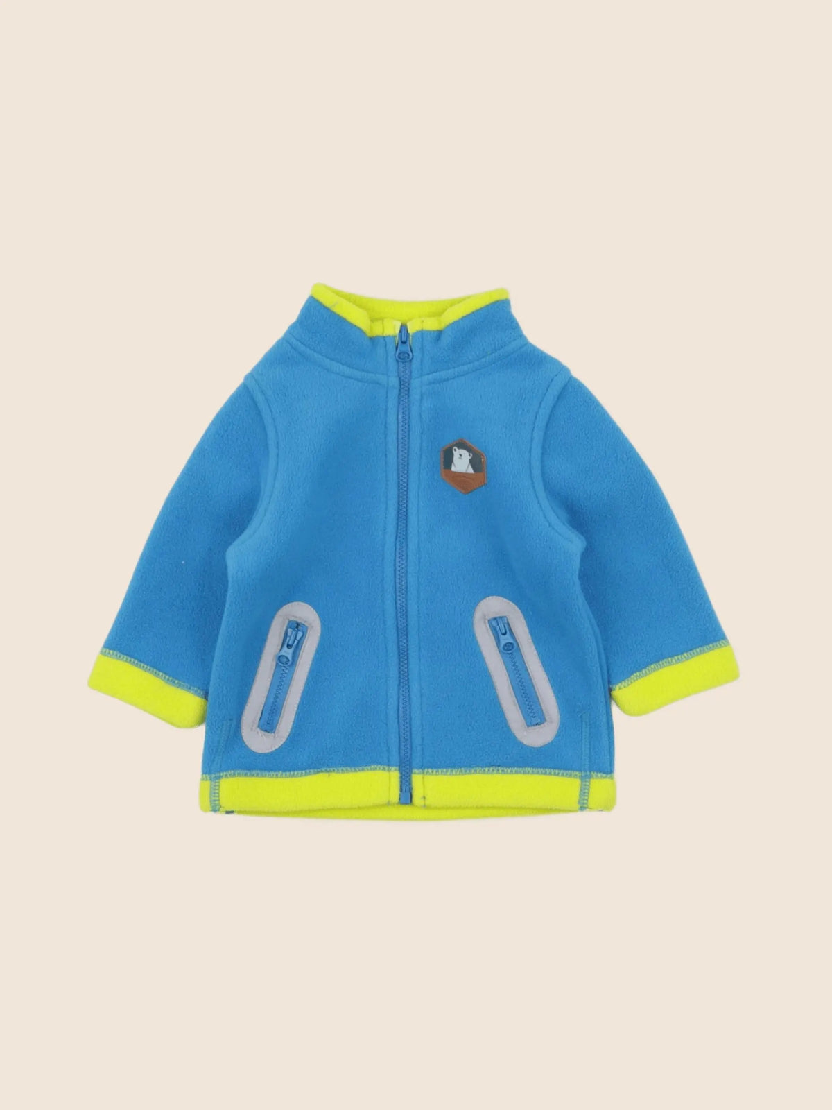 DPAM - polaire bleu - 6 mois