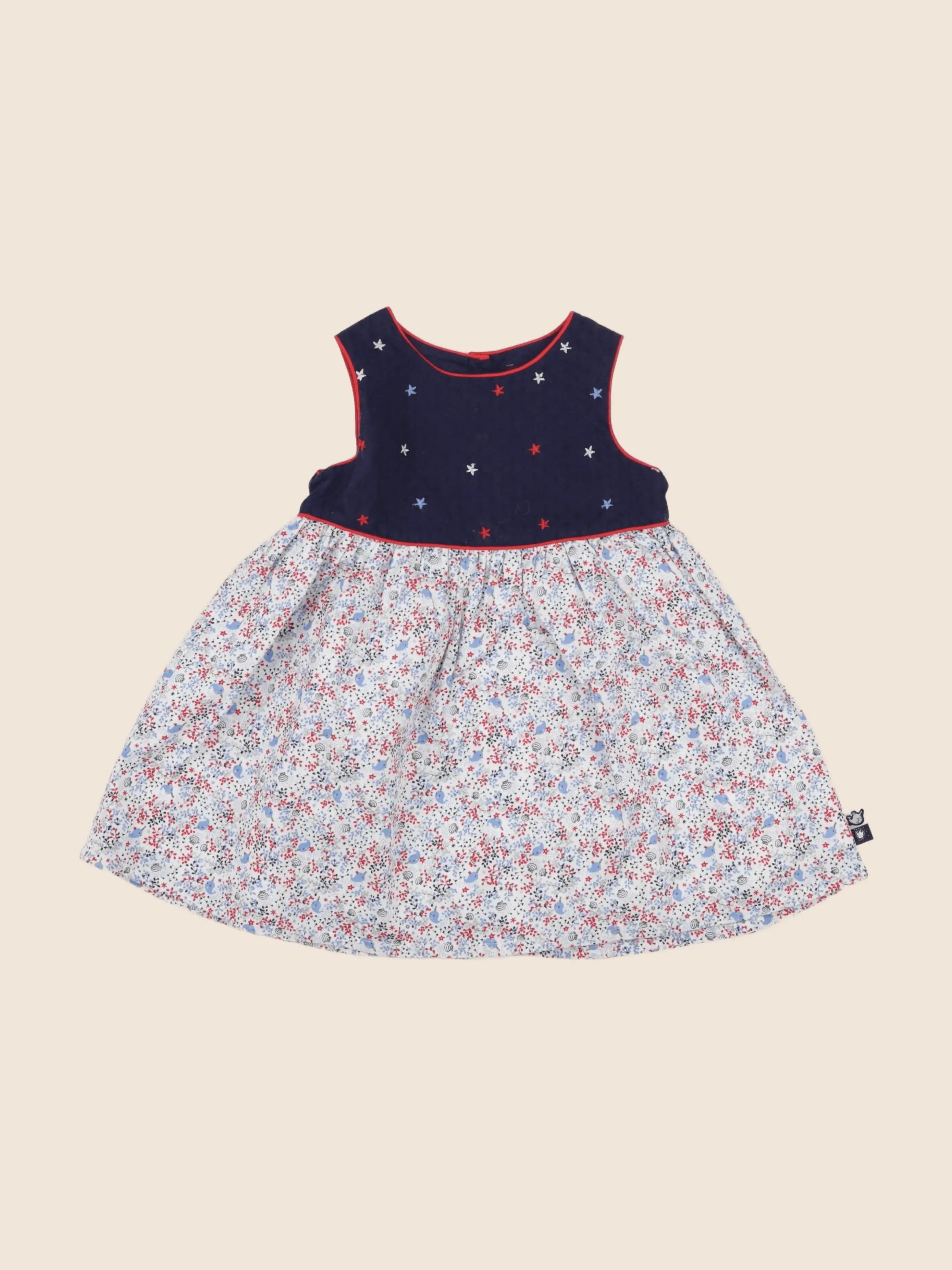 Sergent Major - robe bleu - 24 mois