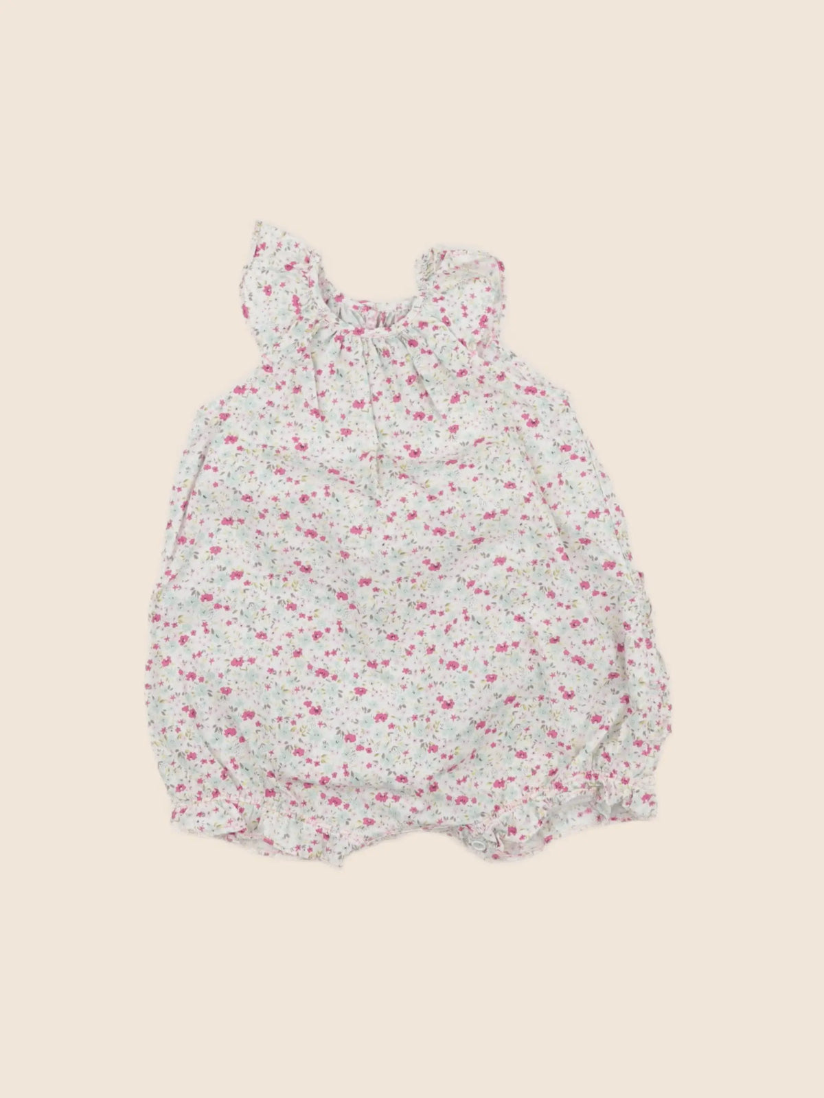 Petit Bateau - combinaison rose - 3 mois