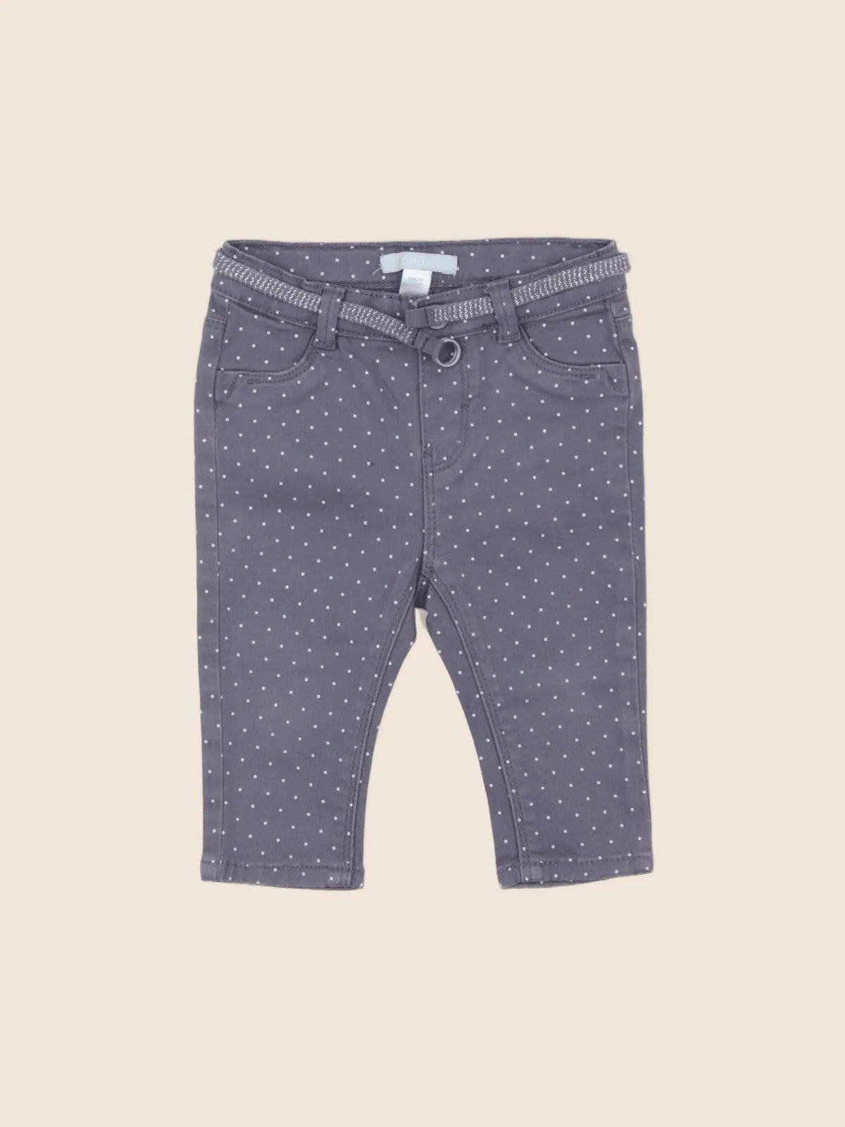 Obaïbi - pantalon gris - 6 mois