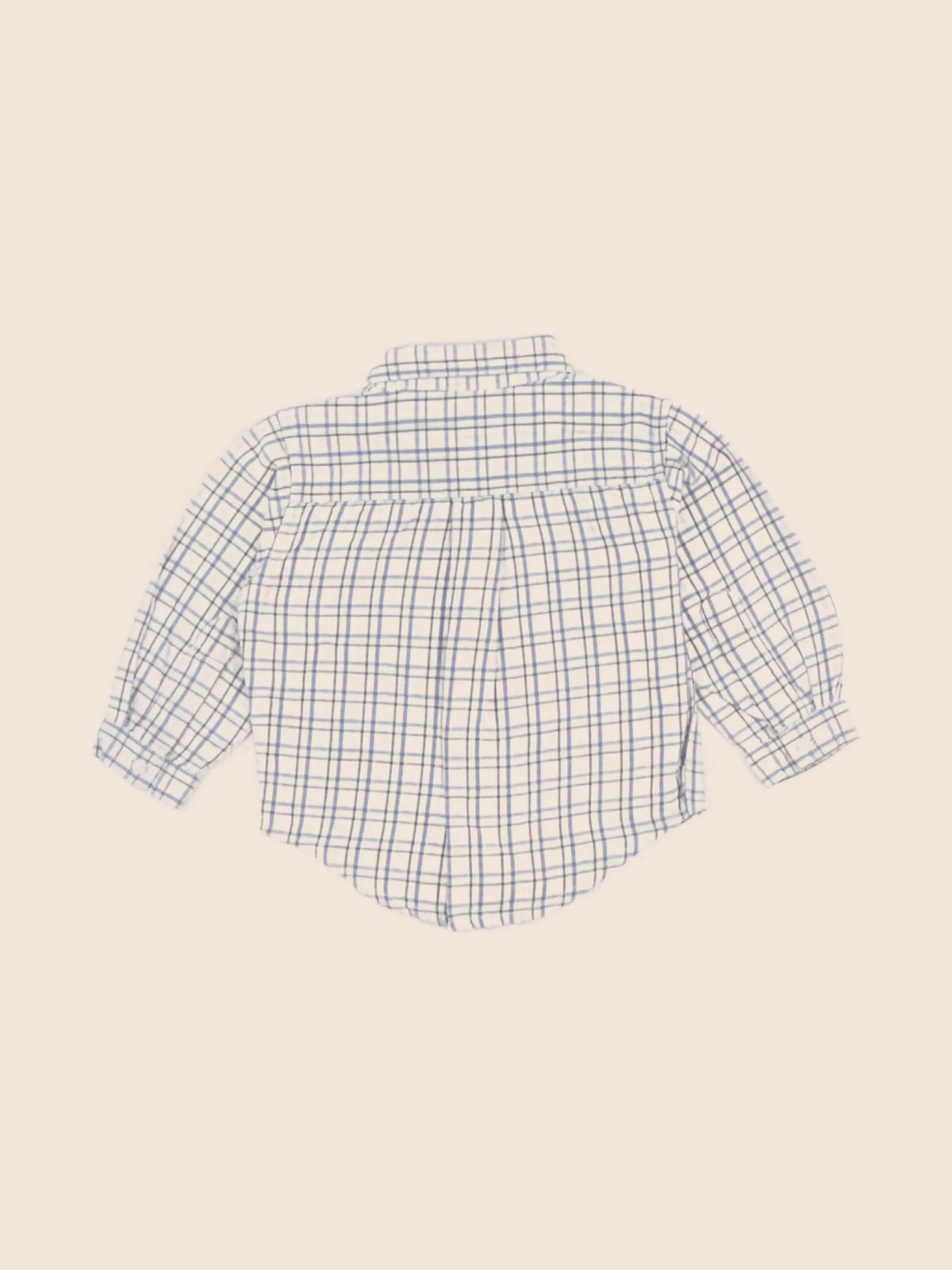 Acanthe - chemise bleu - 12 mois