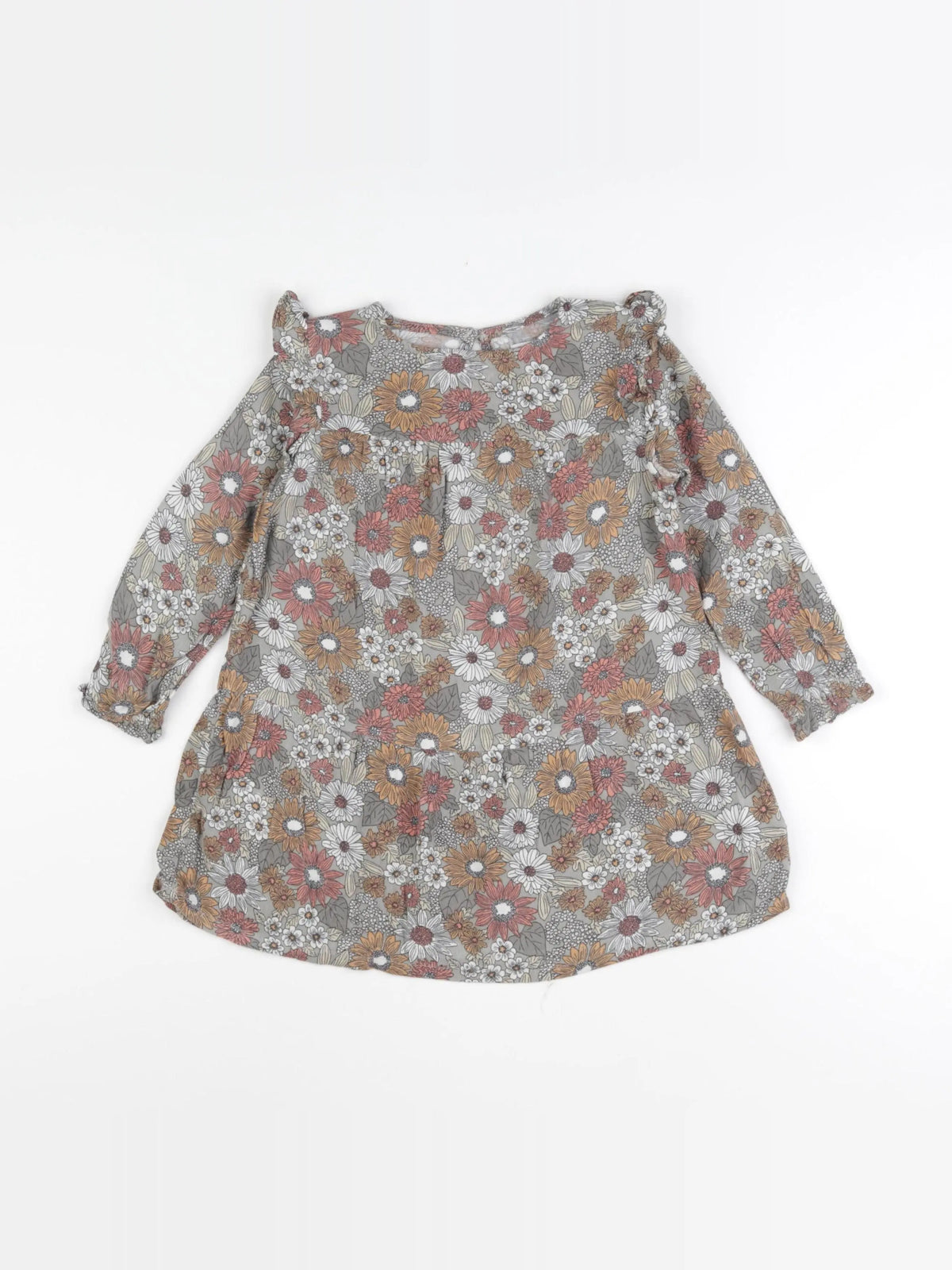 Vertbaudet - robe multicolore - 3 ans