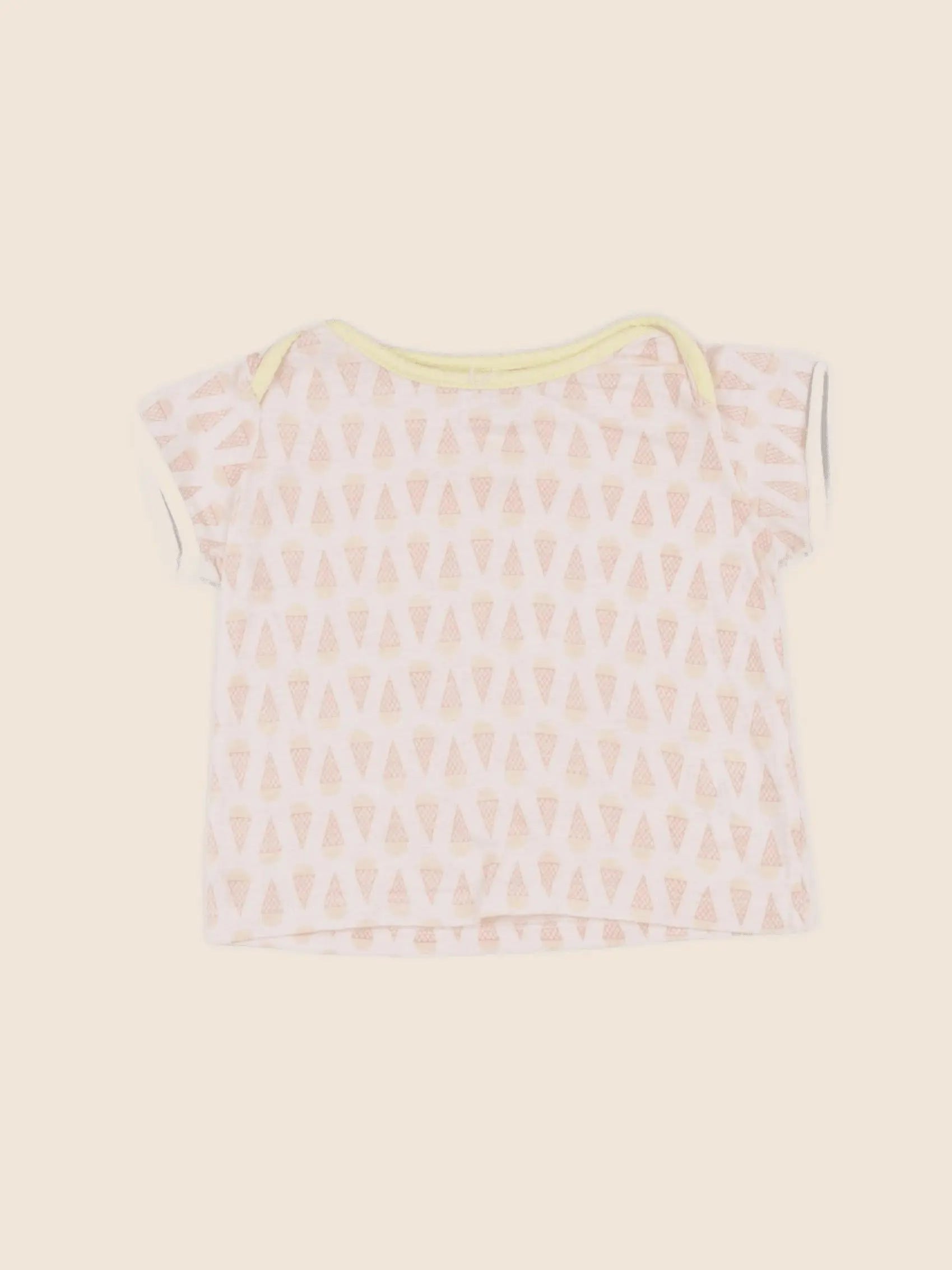 Blune - tee-shirt rose - 12 mois
