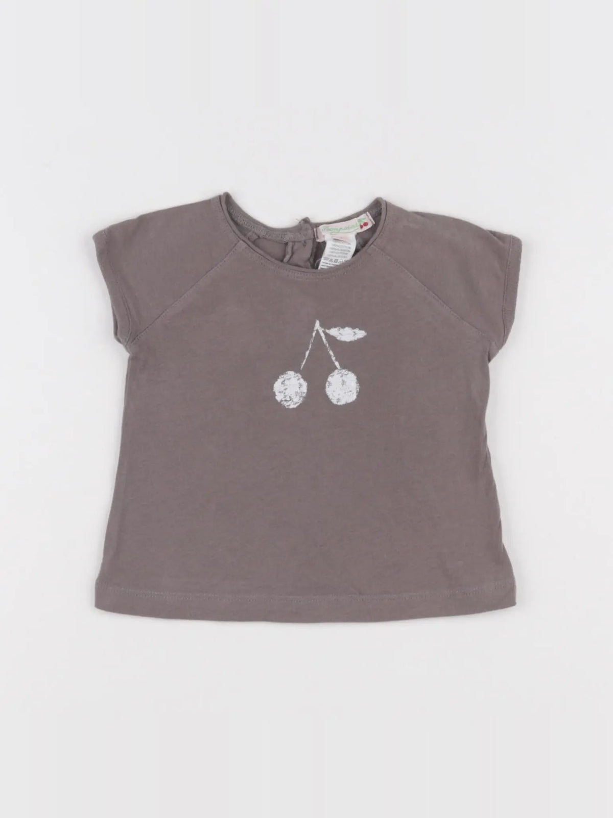 Bonpoint - tee-shirt marron - 3 mois