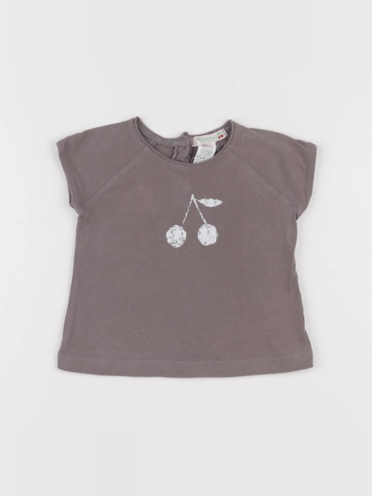 Bonpoint - tee-shirt marron - 3 mois
