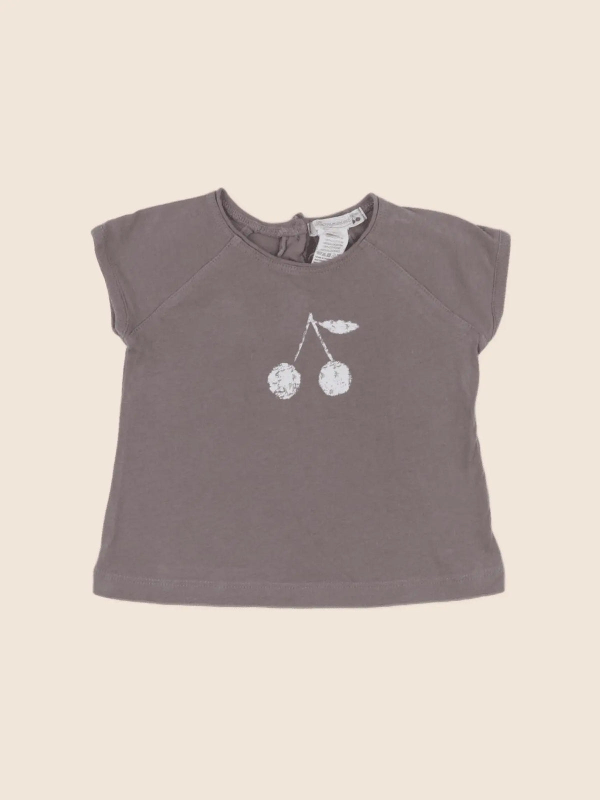 Bonpoint - tee-shirt marron - 3 mois