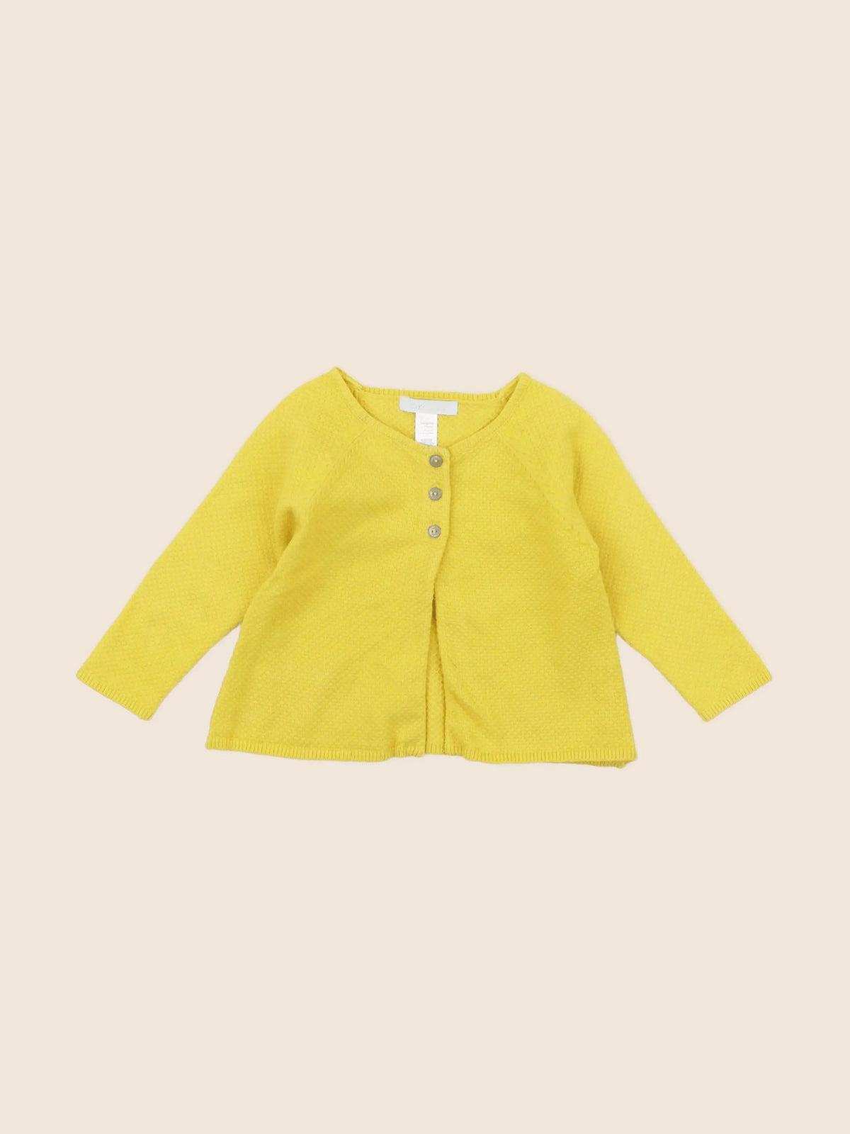 Obaïbi - gilet jaune - 6 mois