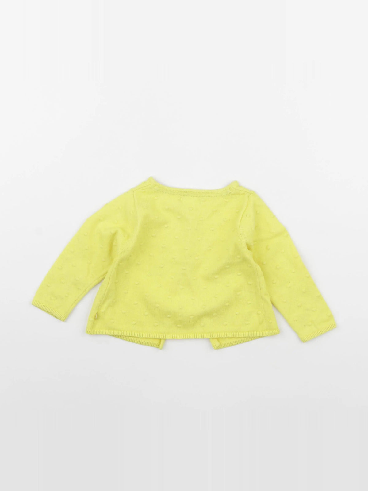 Obaïbi - gilet jaune - 9 mois