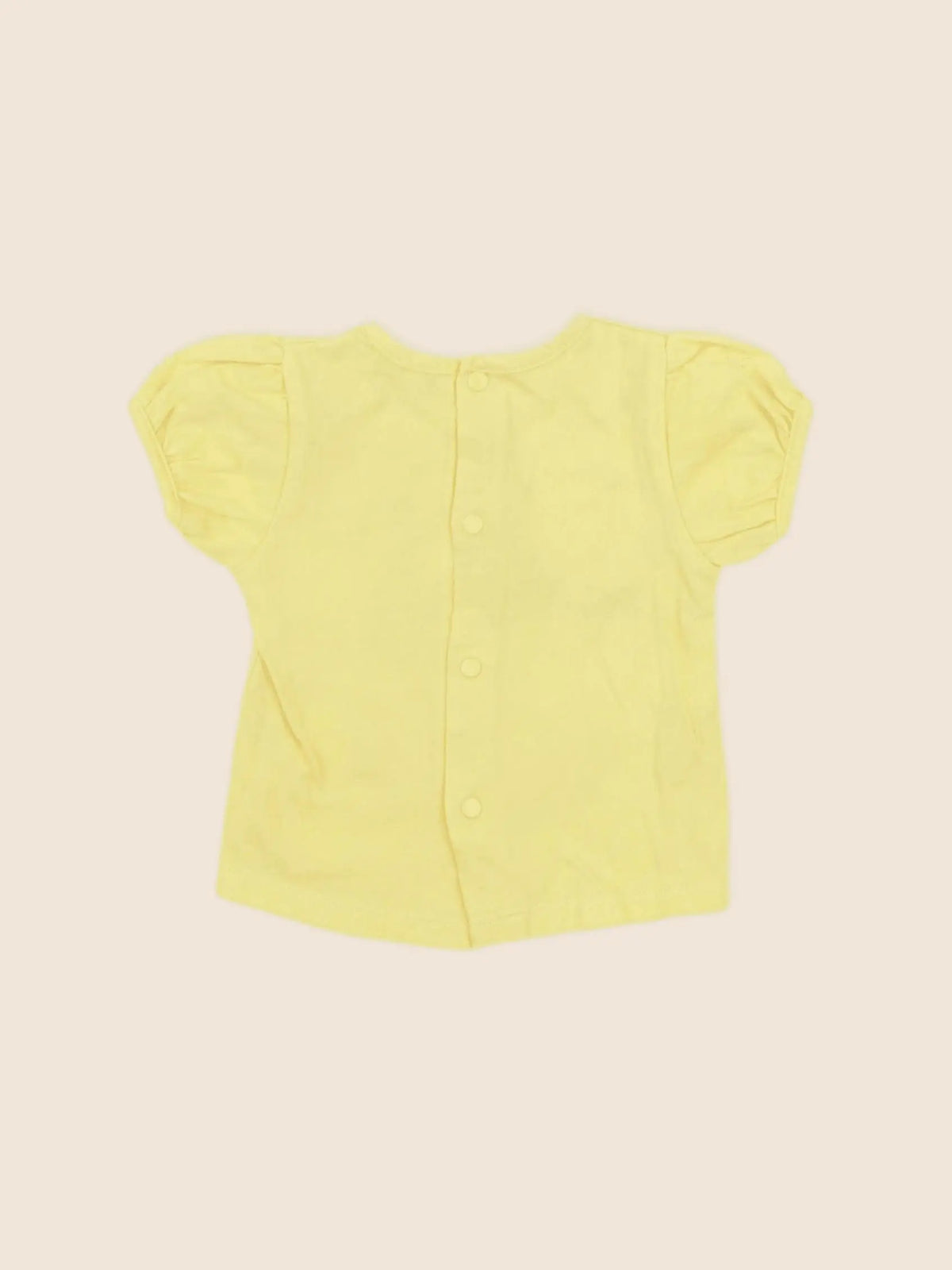 DPAM - tee-shirt jaune - 3 mois