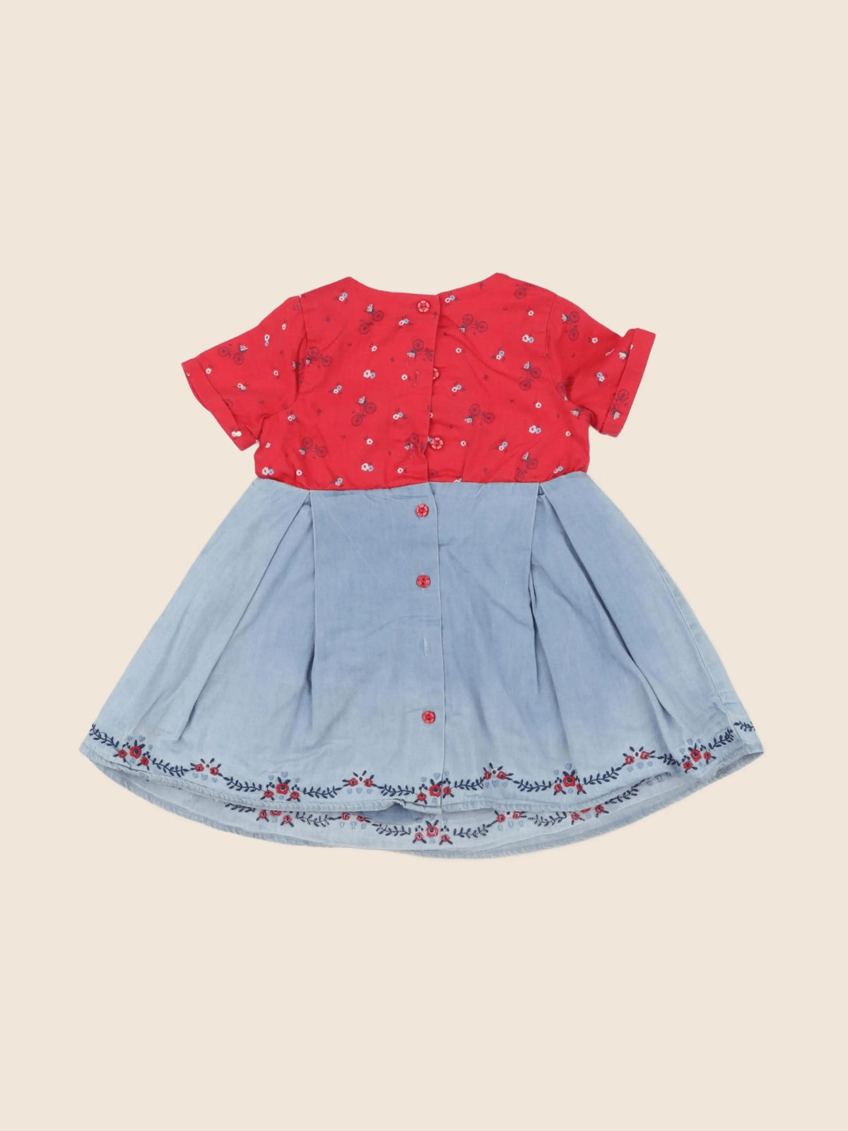 Sergent Major - robe multicolore - 18 mois