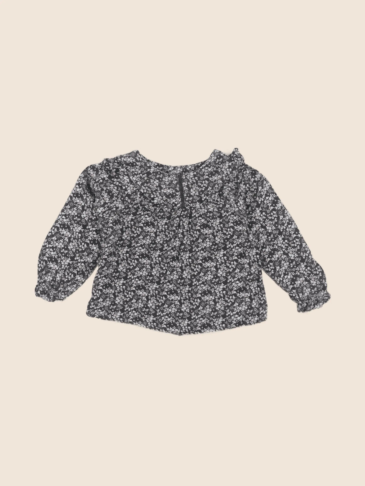 IKKS - blouse noir - 2 ans