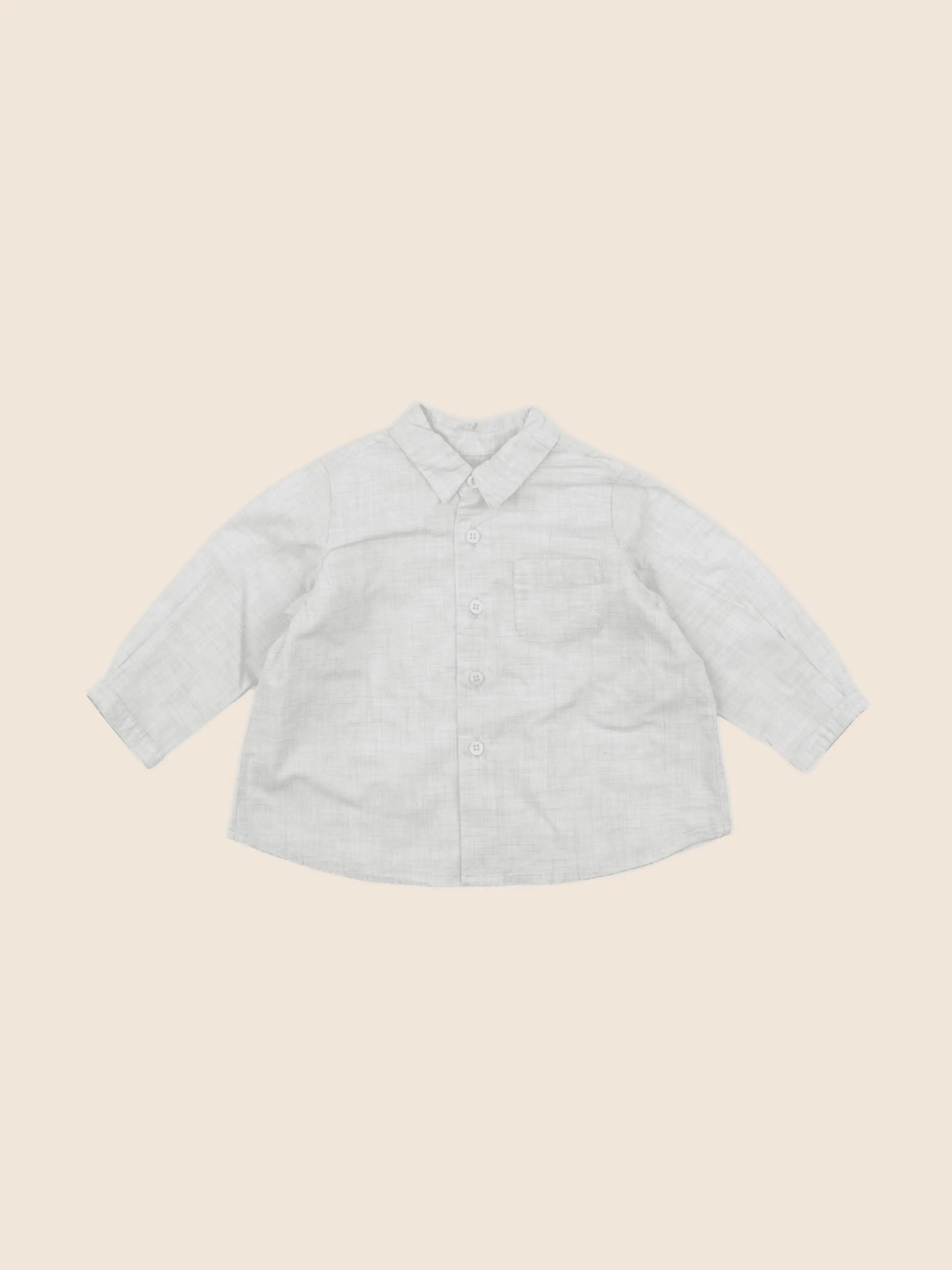 Bonpoint - chemise gris - 6 mois