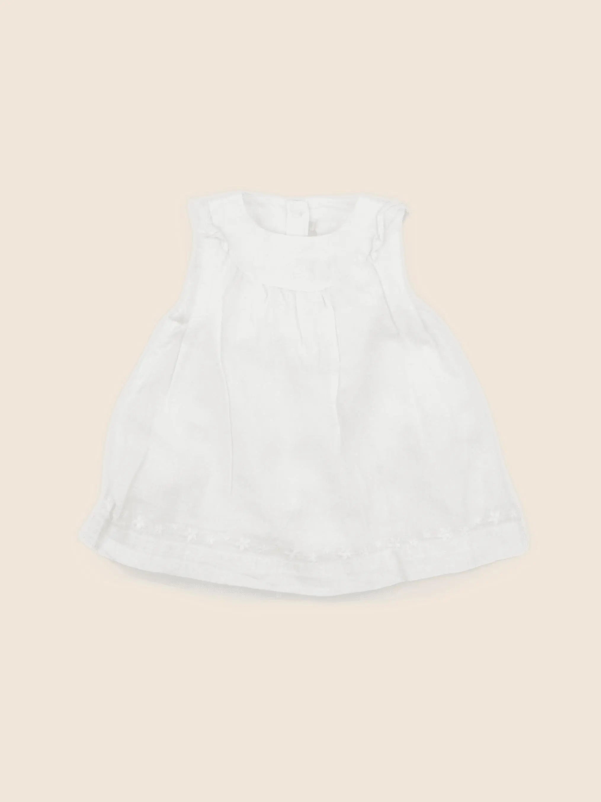 Sergent Major - robe beige, or - 3 mois