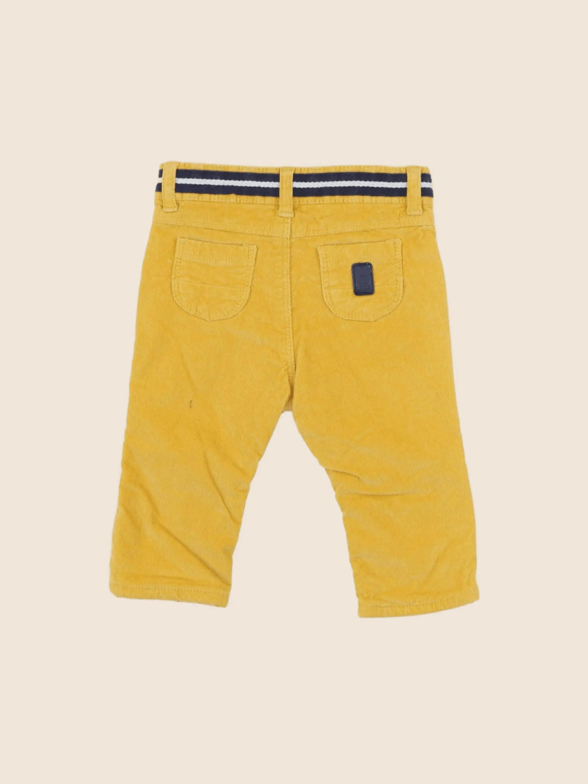 Obaïbi - pantalon jaune - 6 mois