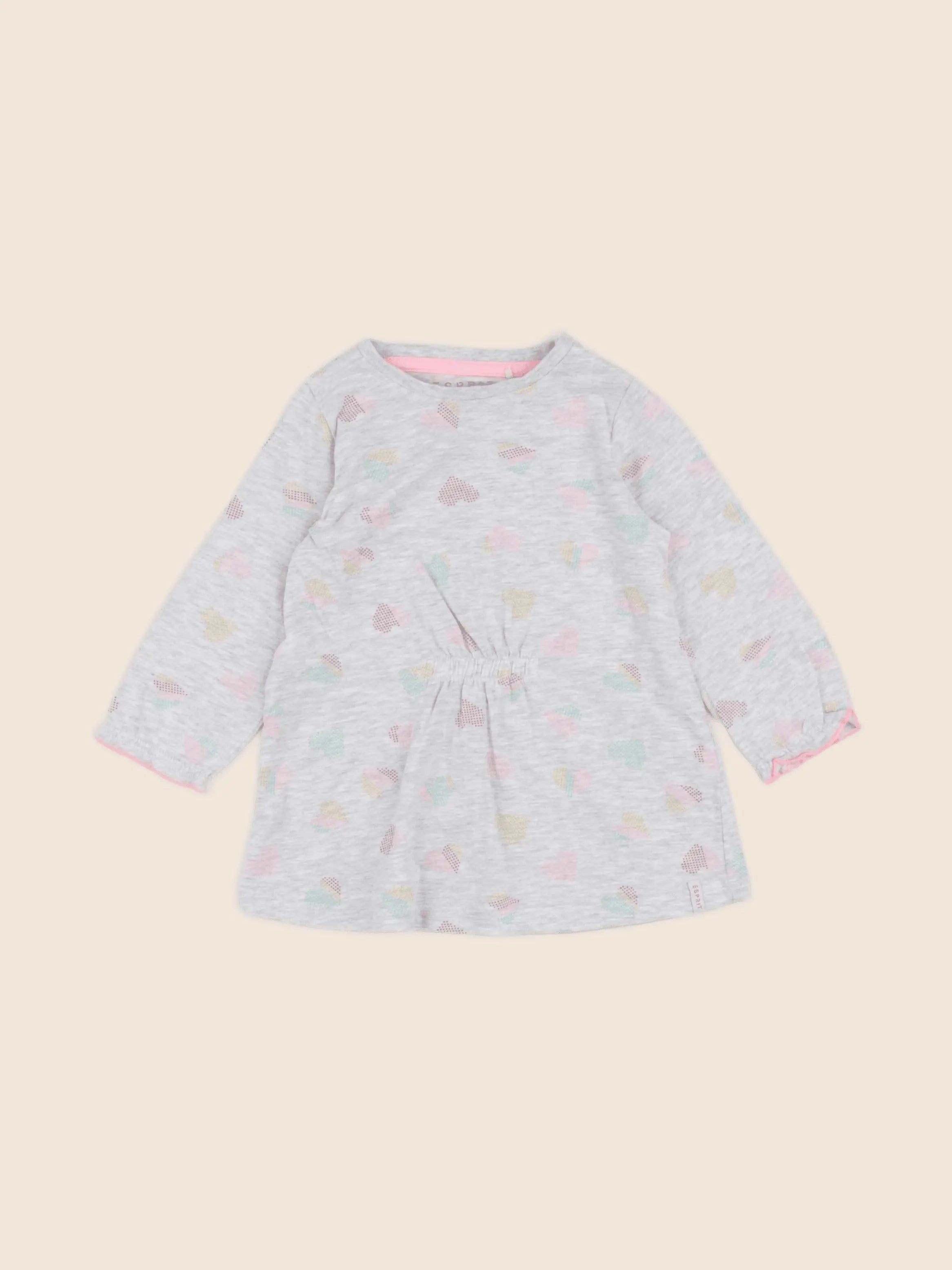 Esprit - robe gris - 3 mois