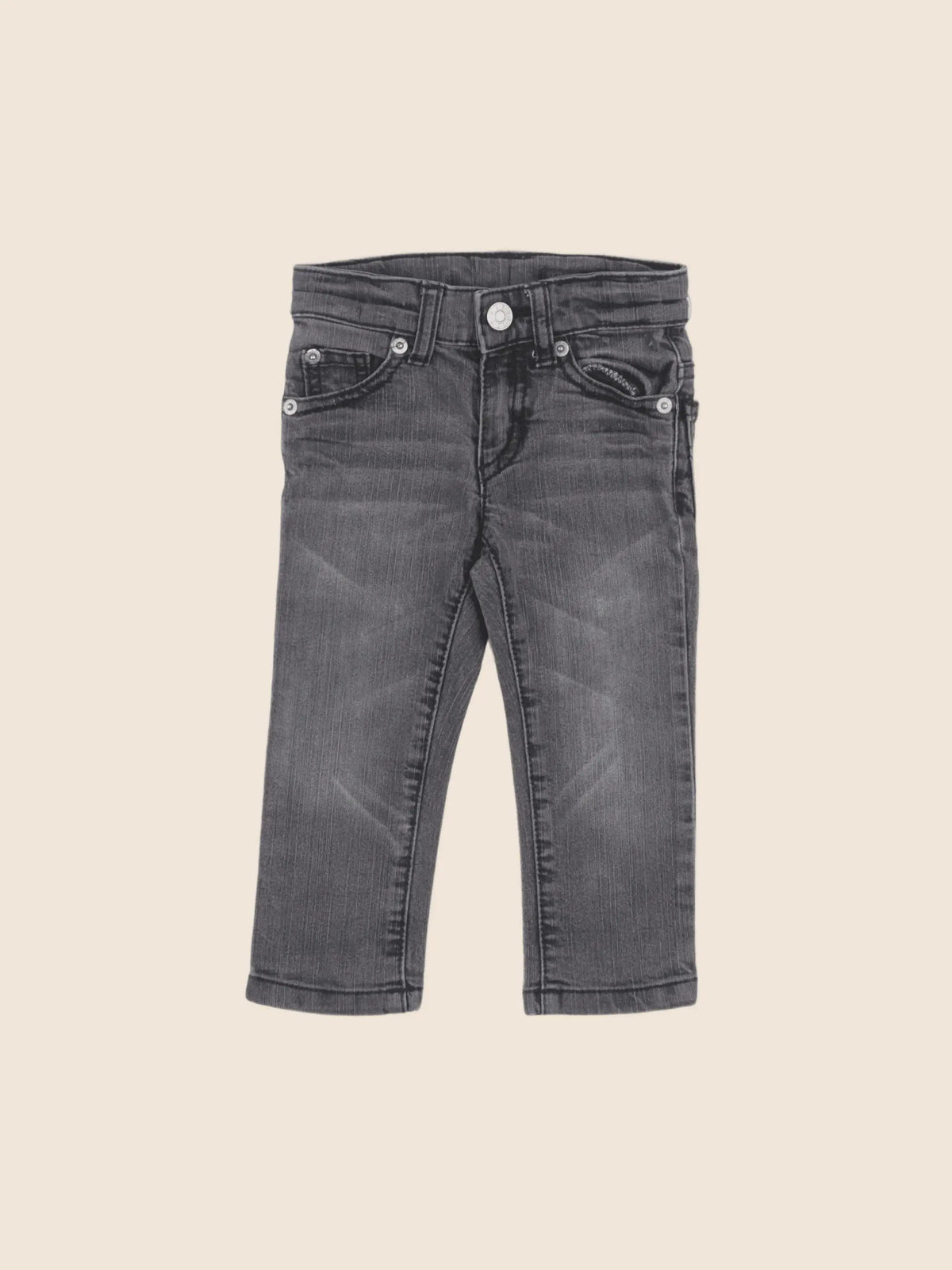 Benetton - jean gris - 1 an