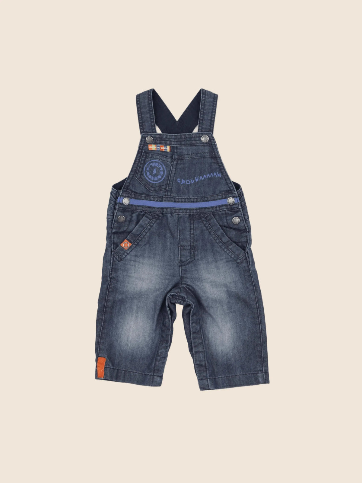 DPAM - salopette bleu - 6 mois