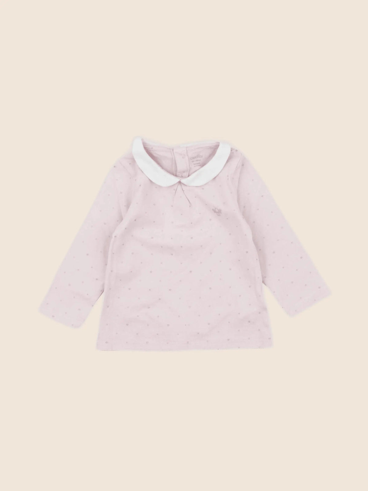 Obaïbi - tee-shirt rose - 6 mois