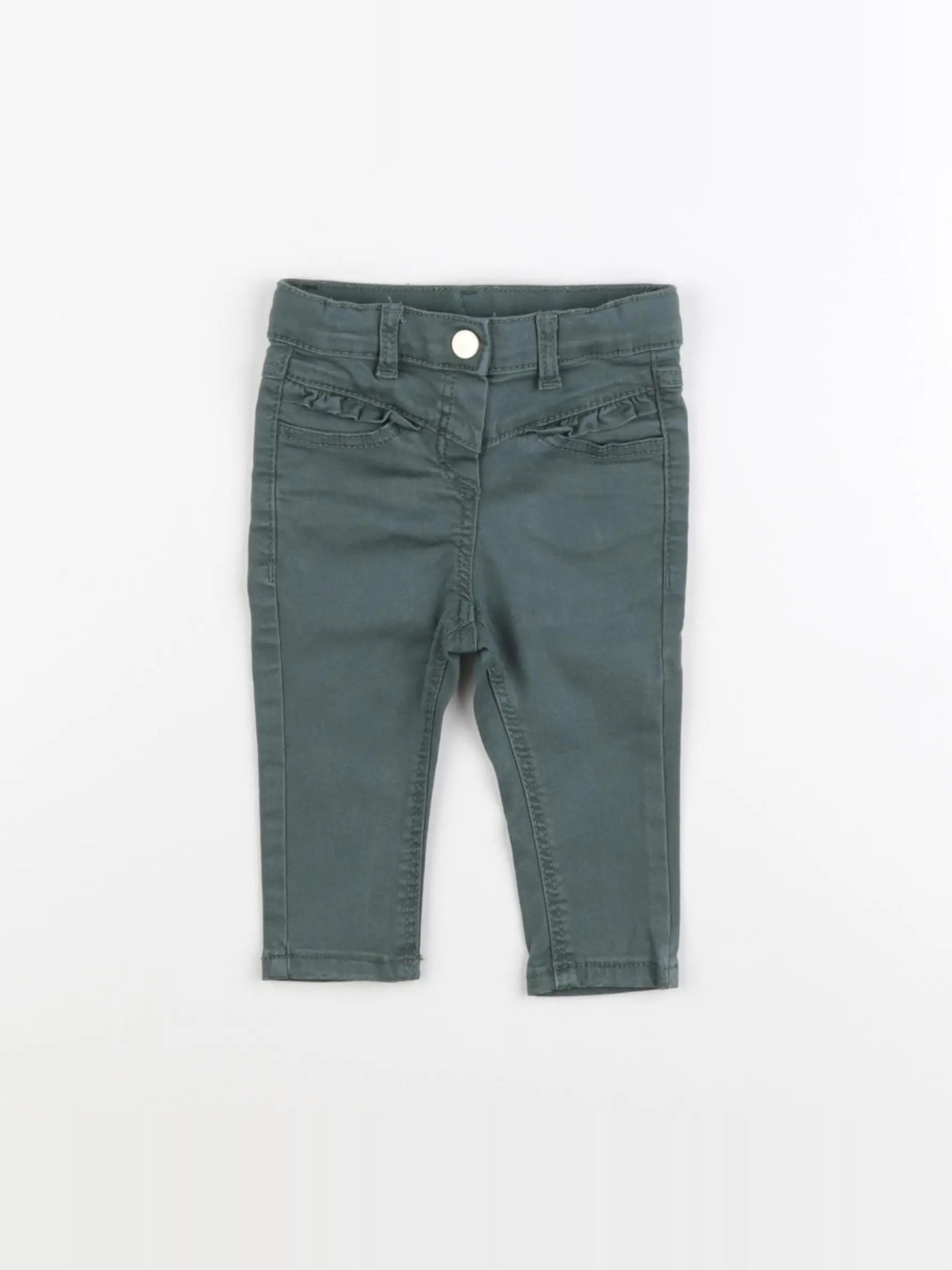 Tape à l'oeil - pantalon vert - 6 mois
