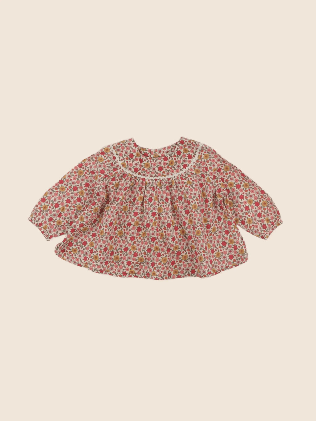 Boutchou - blouse multicolore - 6 mois