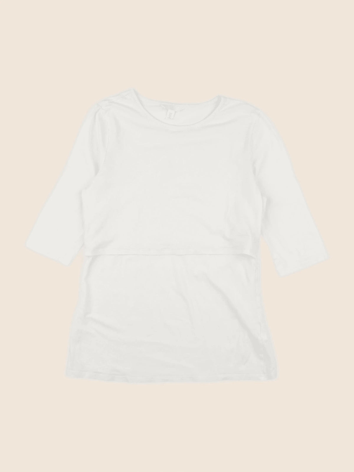 H&M - tee-shirt grossesse beige - 40 à 42