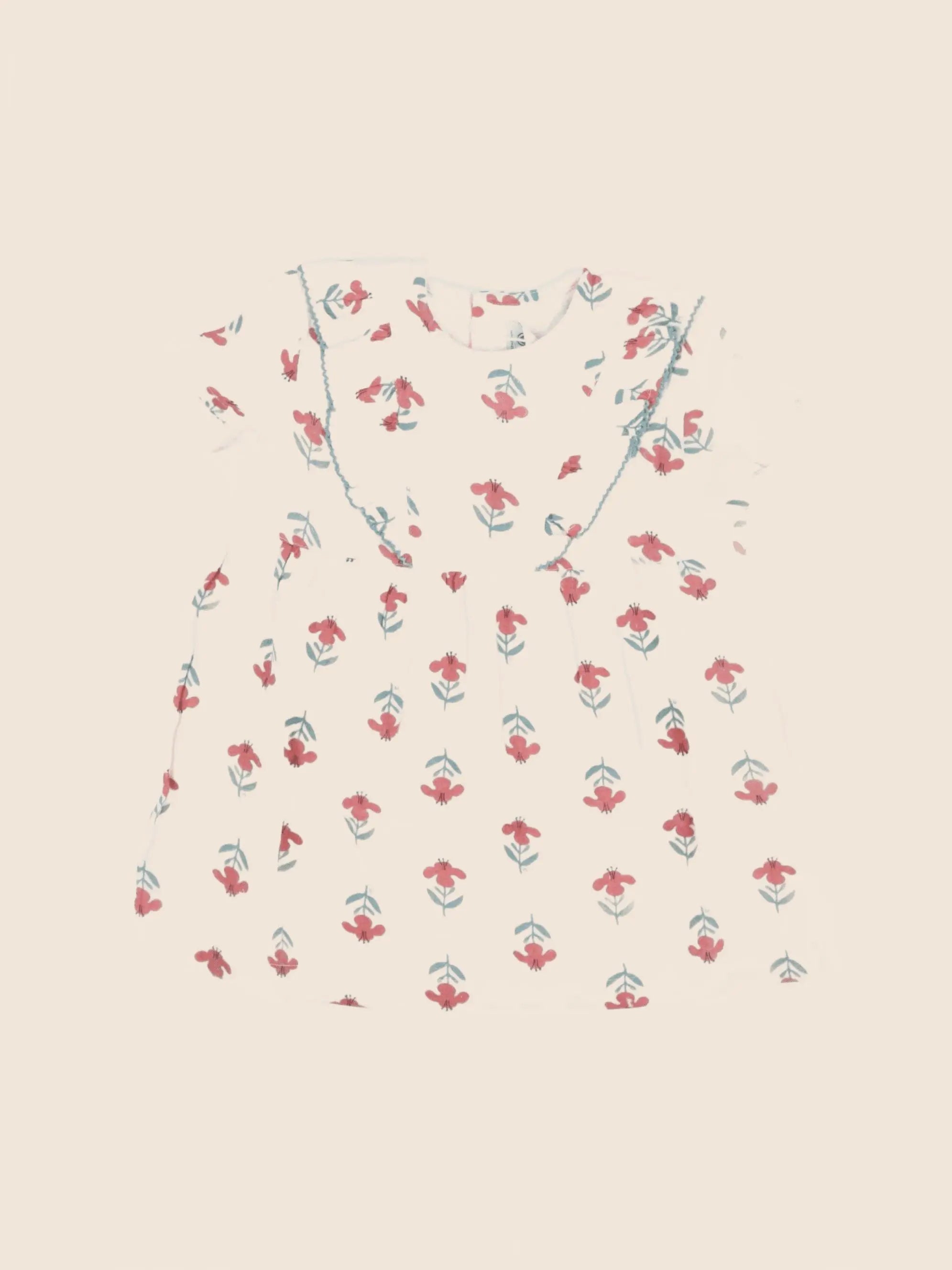 Petit Bateau - robe beige - 12 mois