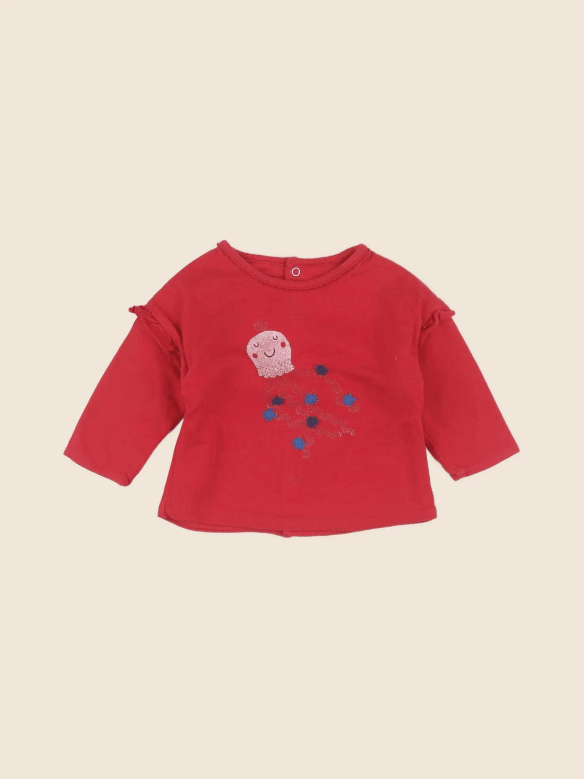 Catimini - sweat rouge - 3 mois