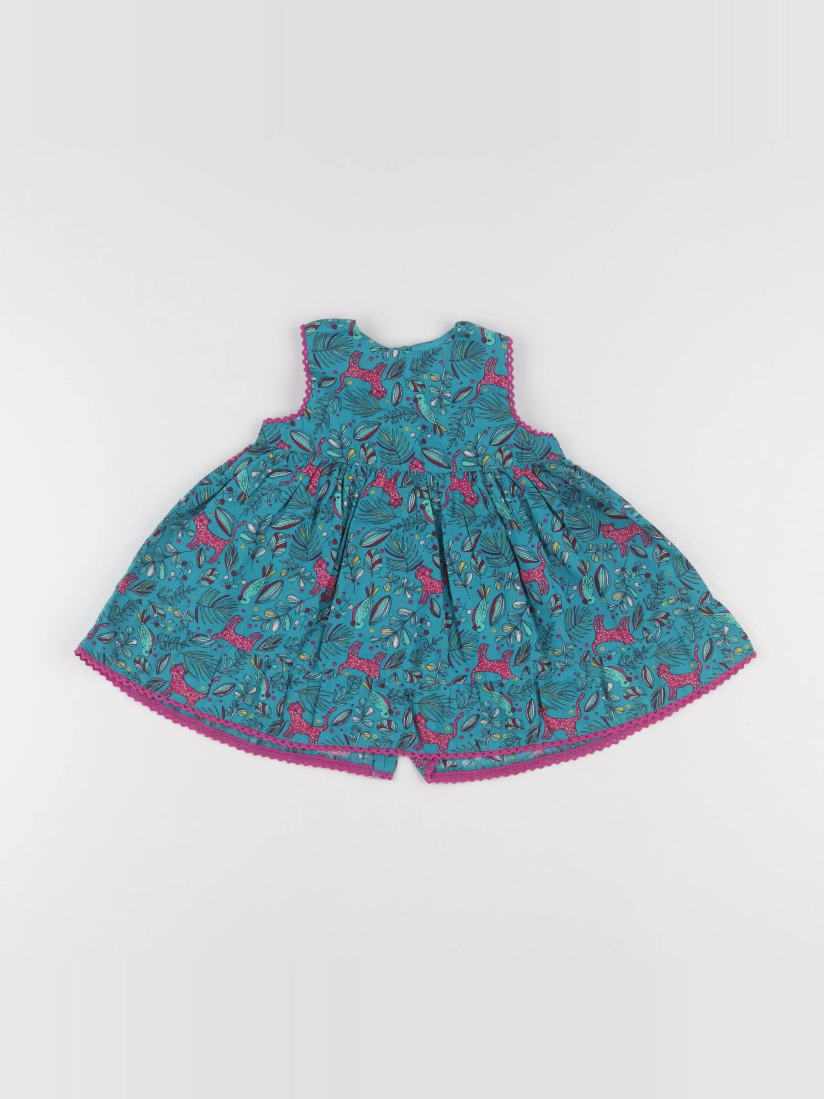 DPAM - robe multicolore - 6 mois