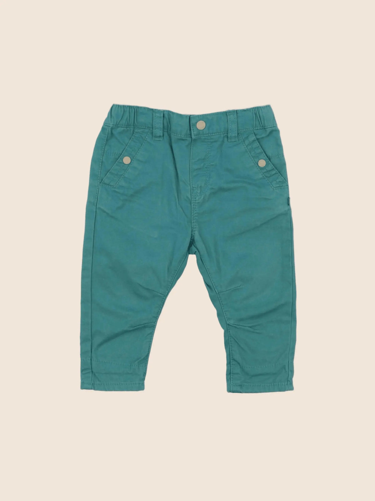 Obaïbi - pantalon vert - 6 mois