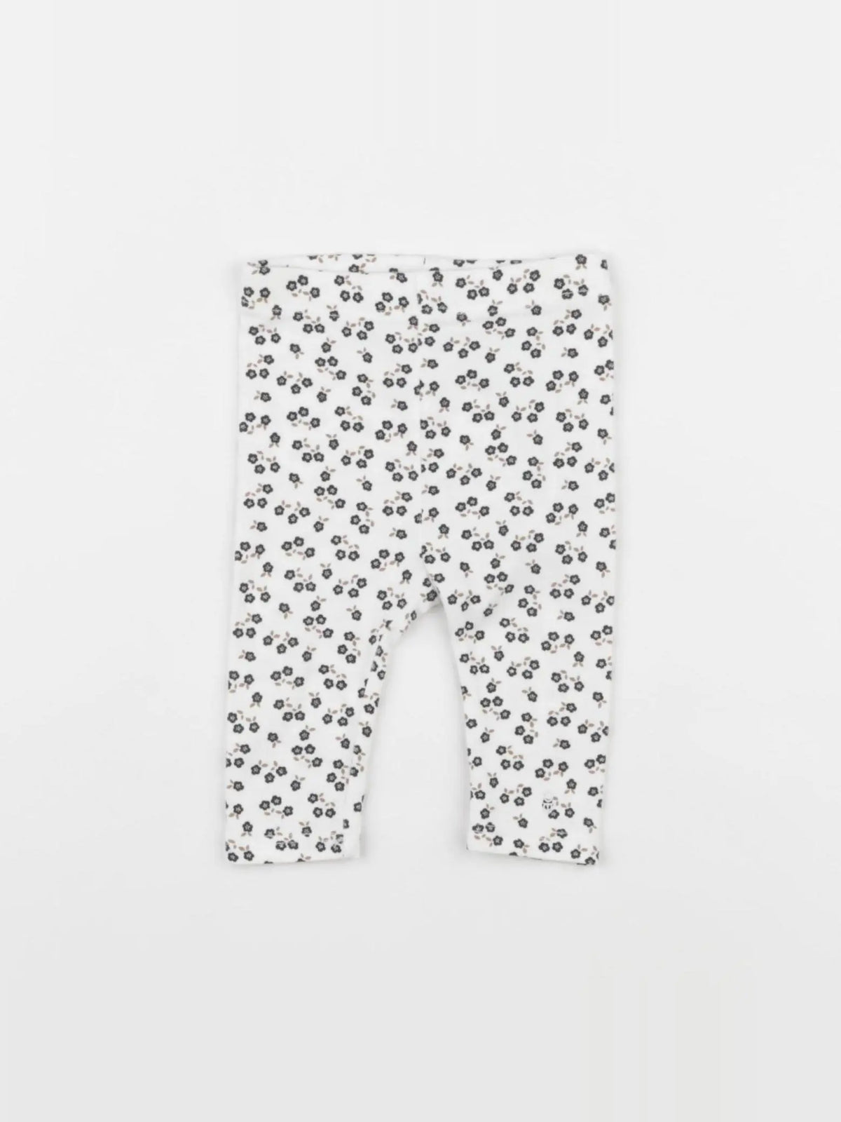Obaïbi - legging blanc, noir - 3 mois