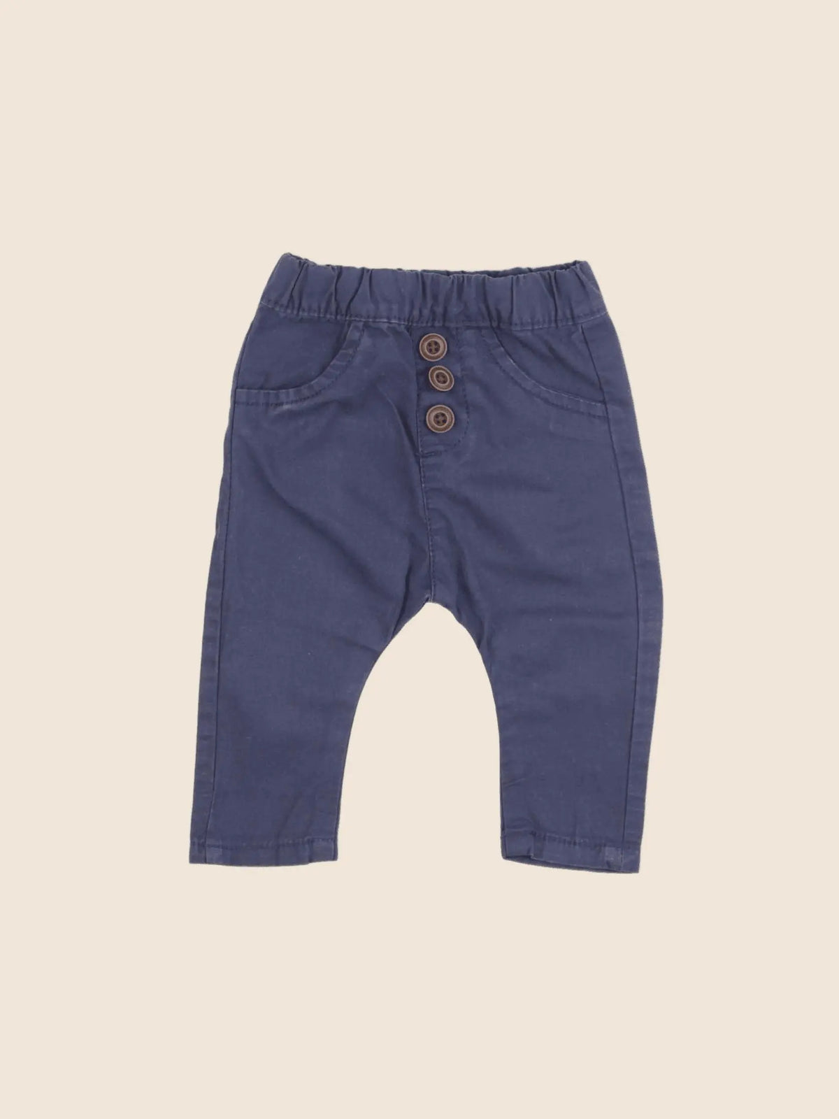Tape à l'oeil - pantalon bleu - 3 mois